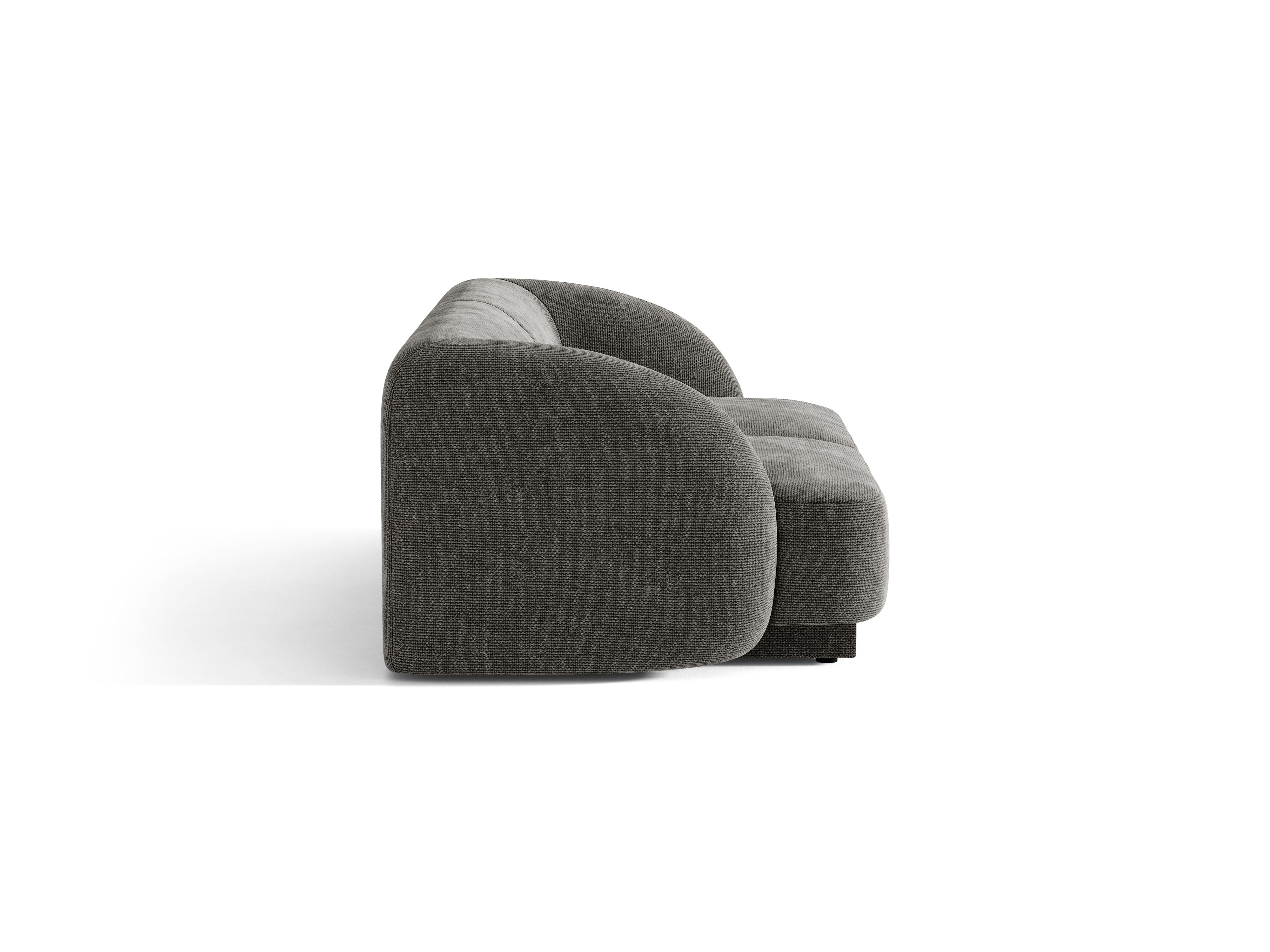 Sofa pre 2 osoby MILEY šedý szenil hodvábny