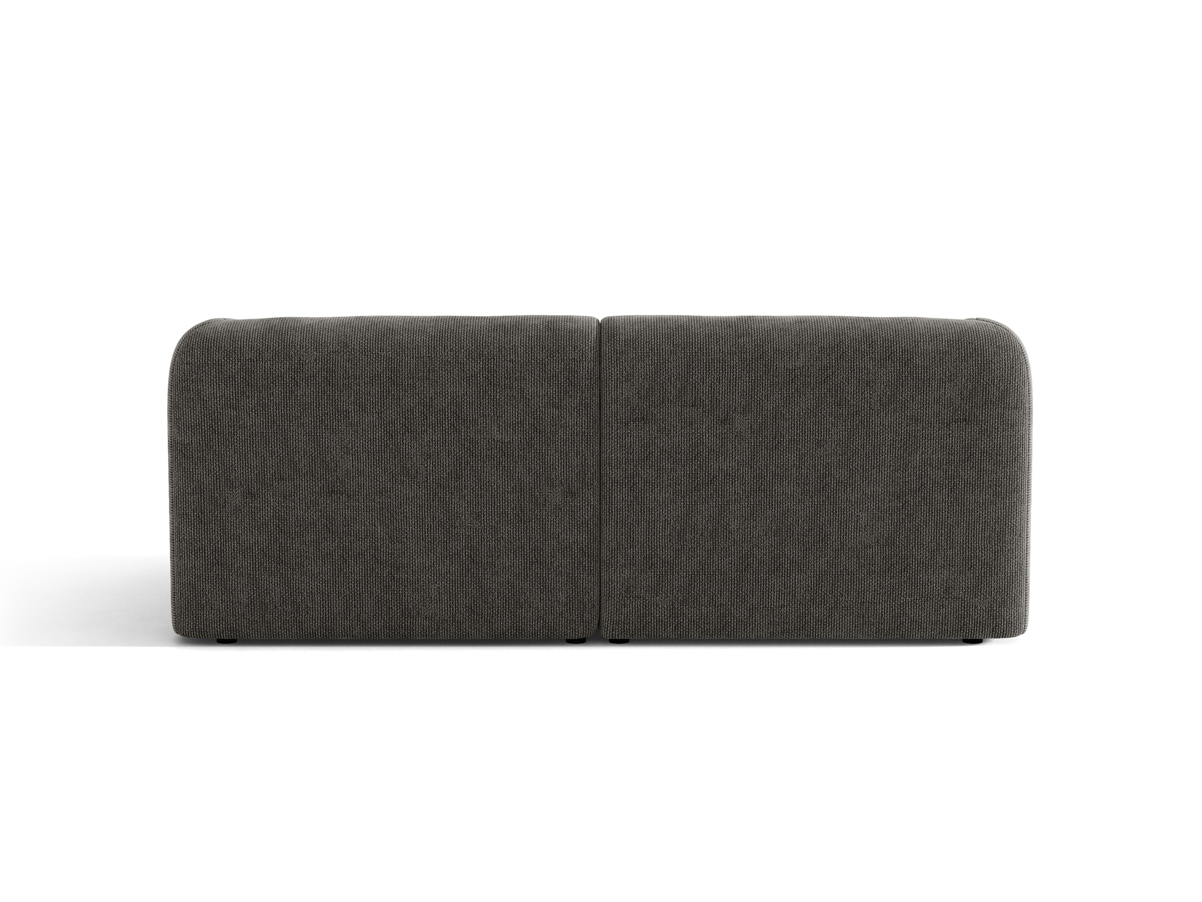 Sofa pre 2 osoby MILEY šedý szenil hodvábny