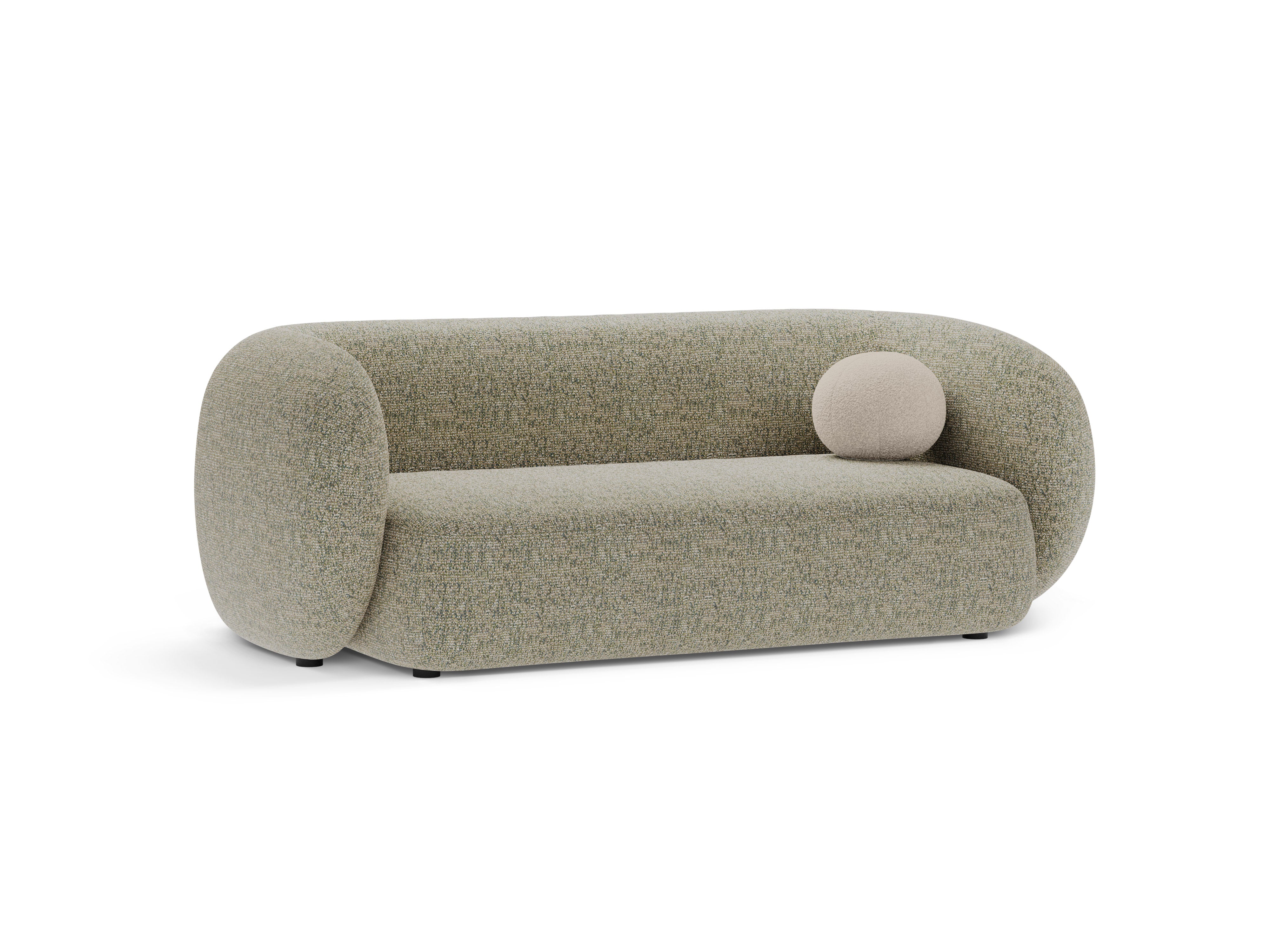 Sofa pre 2 osoby KATE svetlozelený melír