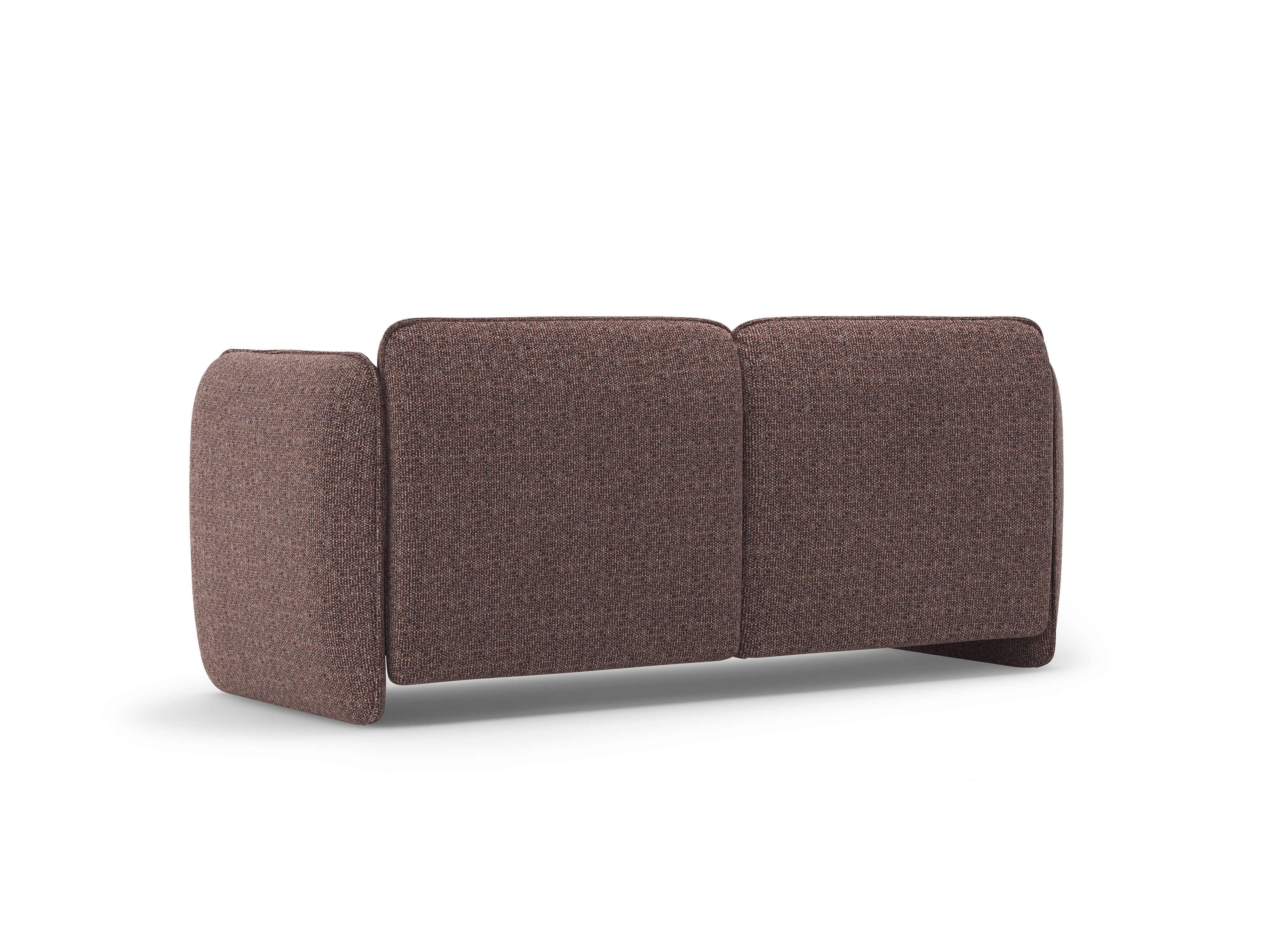 Sofa pre 2 osoby GEORGIA hnedý šenil