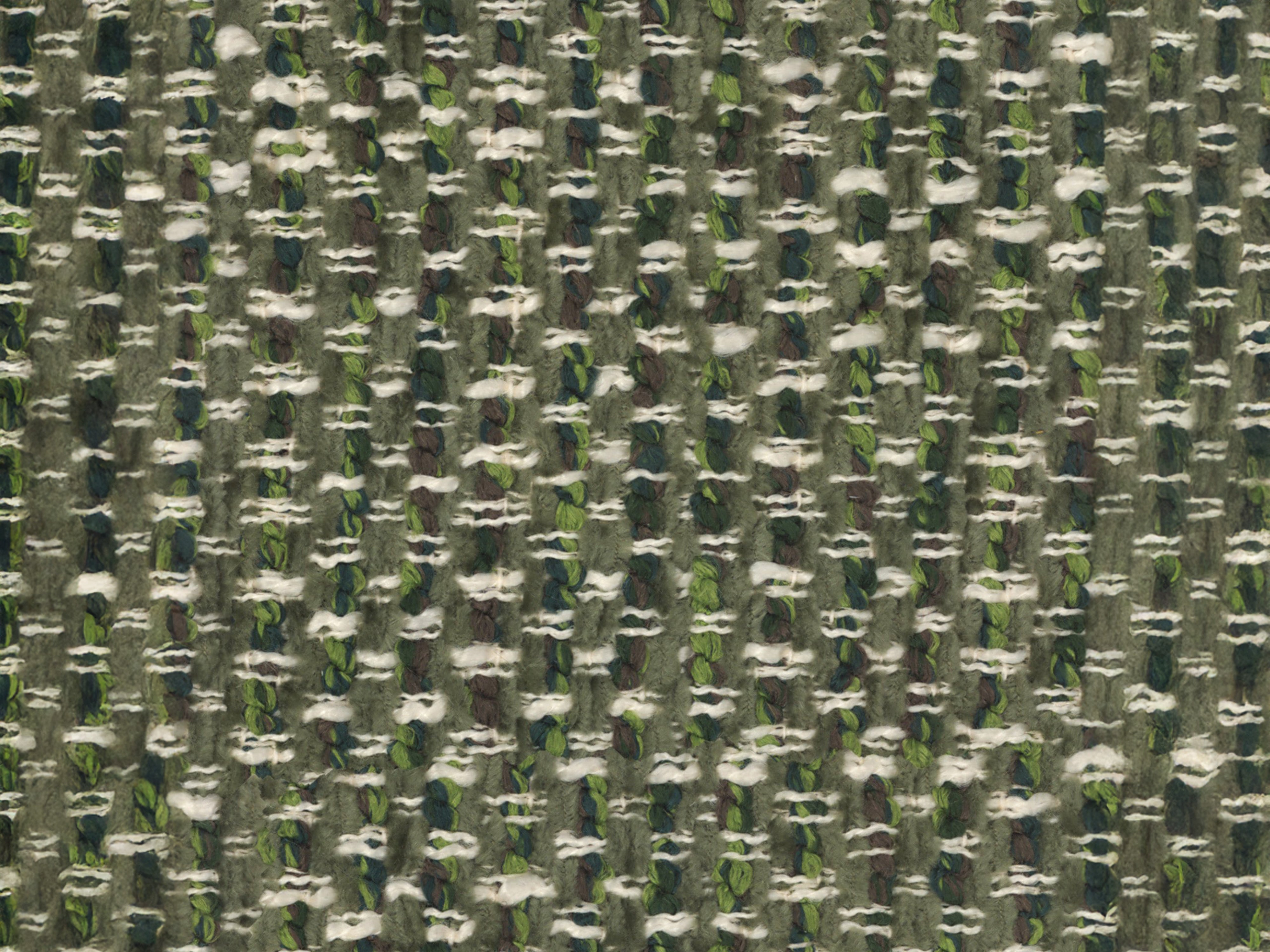 Sofa pre 2 osoby GEORGIA v zelenej farbe z šenilového materiálu