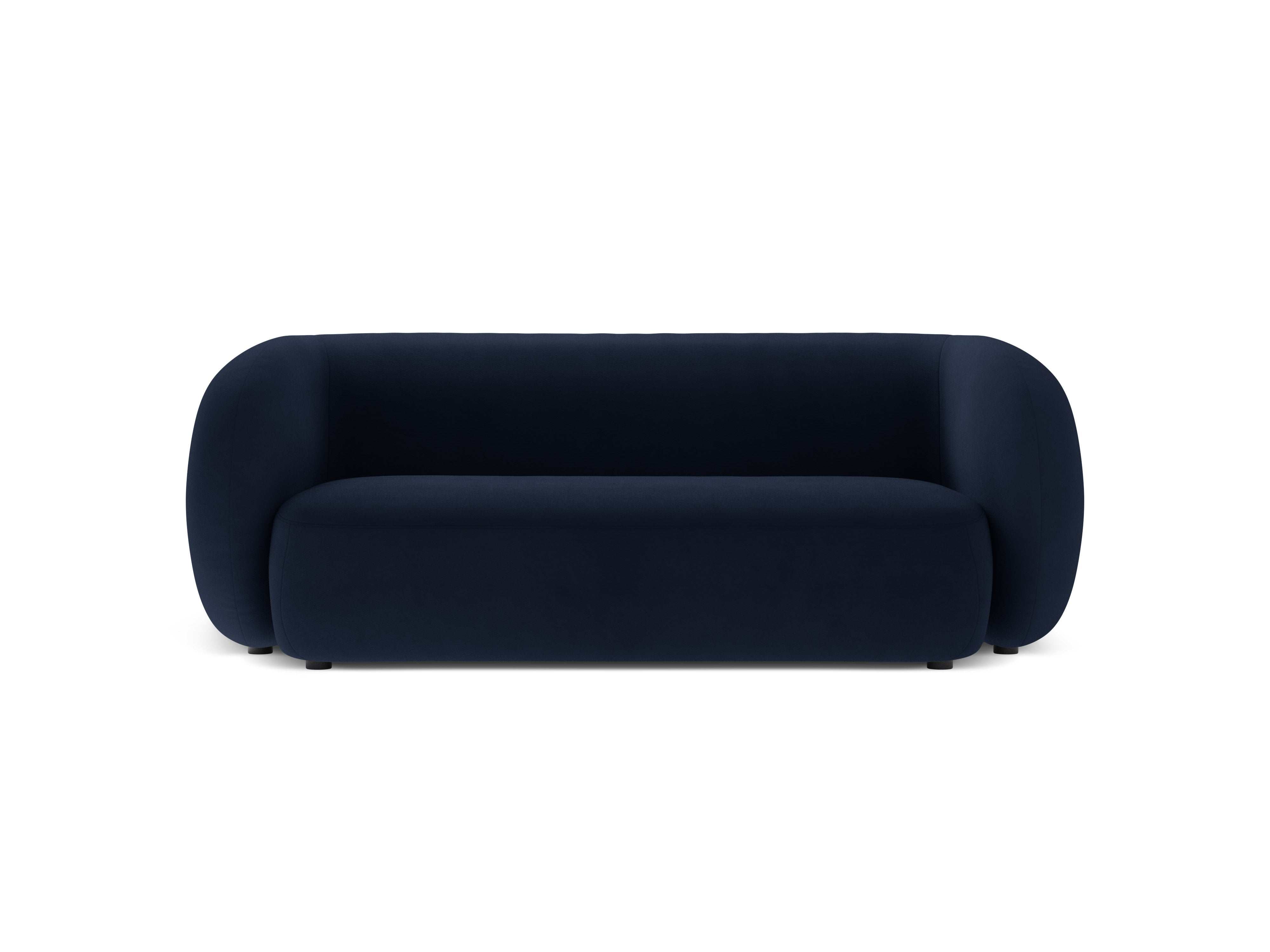 Sofa z jemného velúru 2-miestna KATE kráľovsky modrá