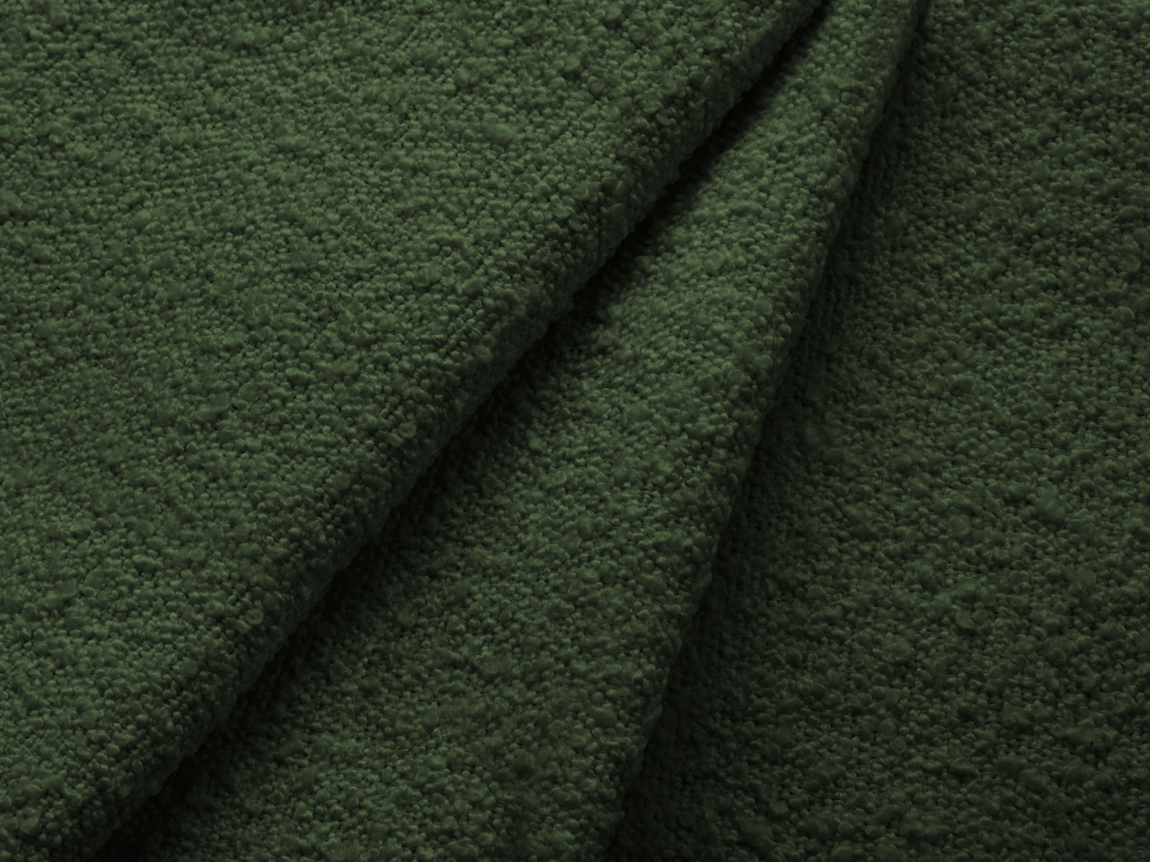 2.5-seater Sofa POPPY green boucle