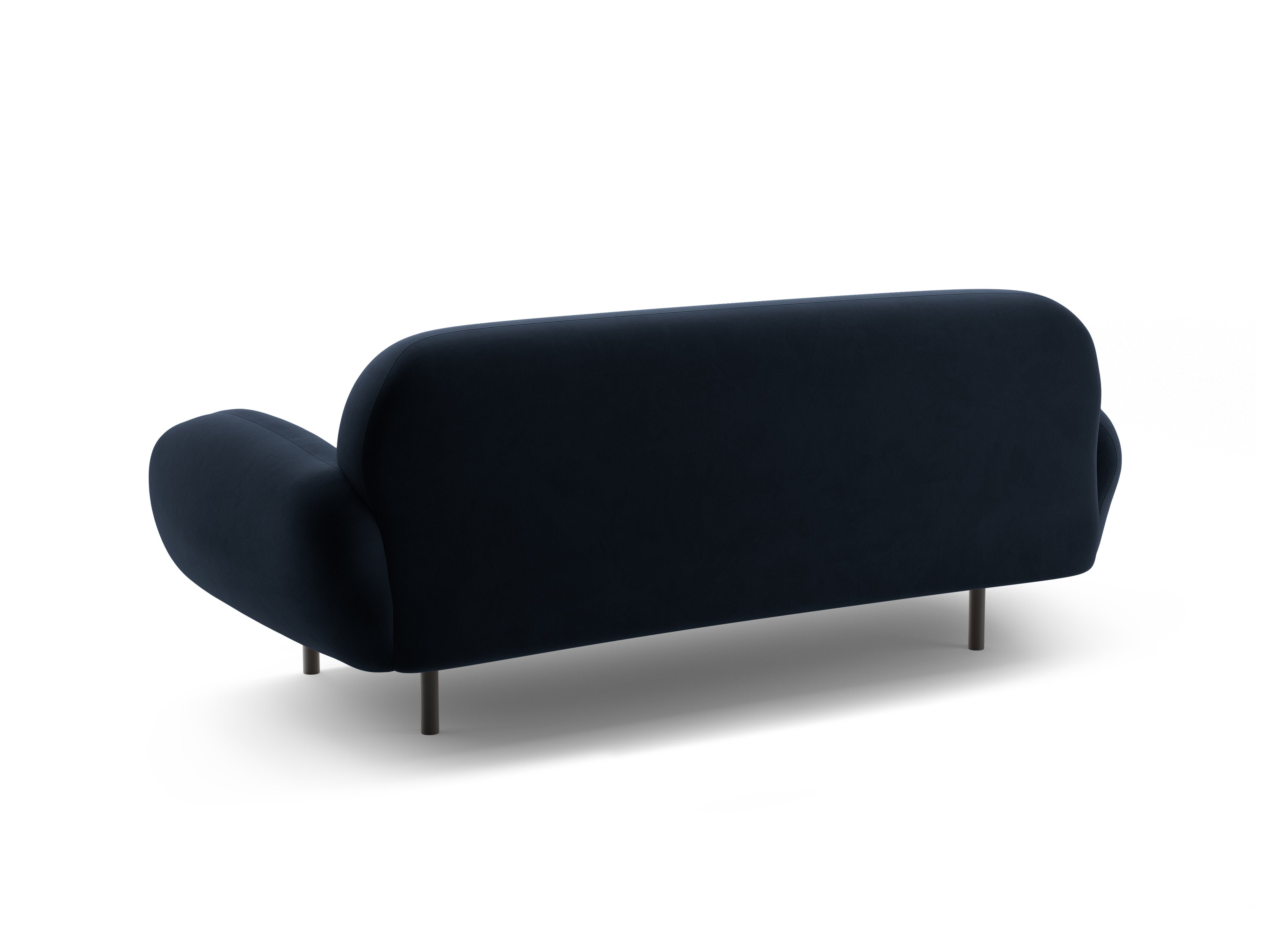 Velvet 2.5-Seater Sofa POPPY Royal Blue