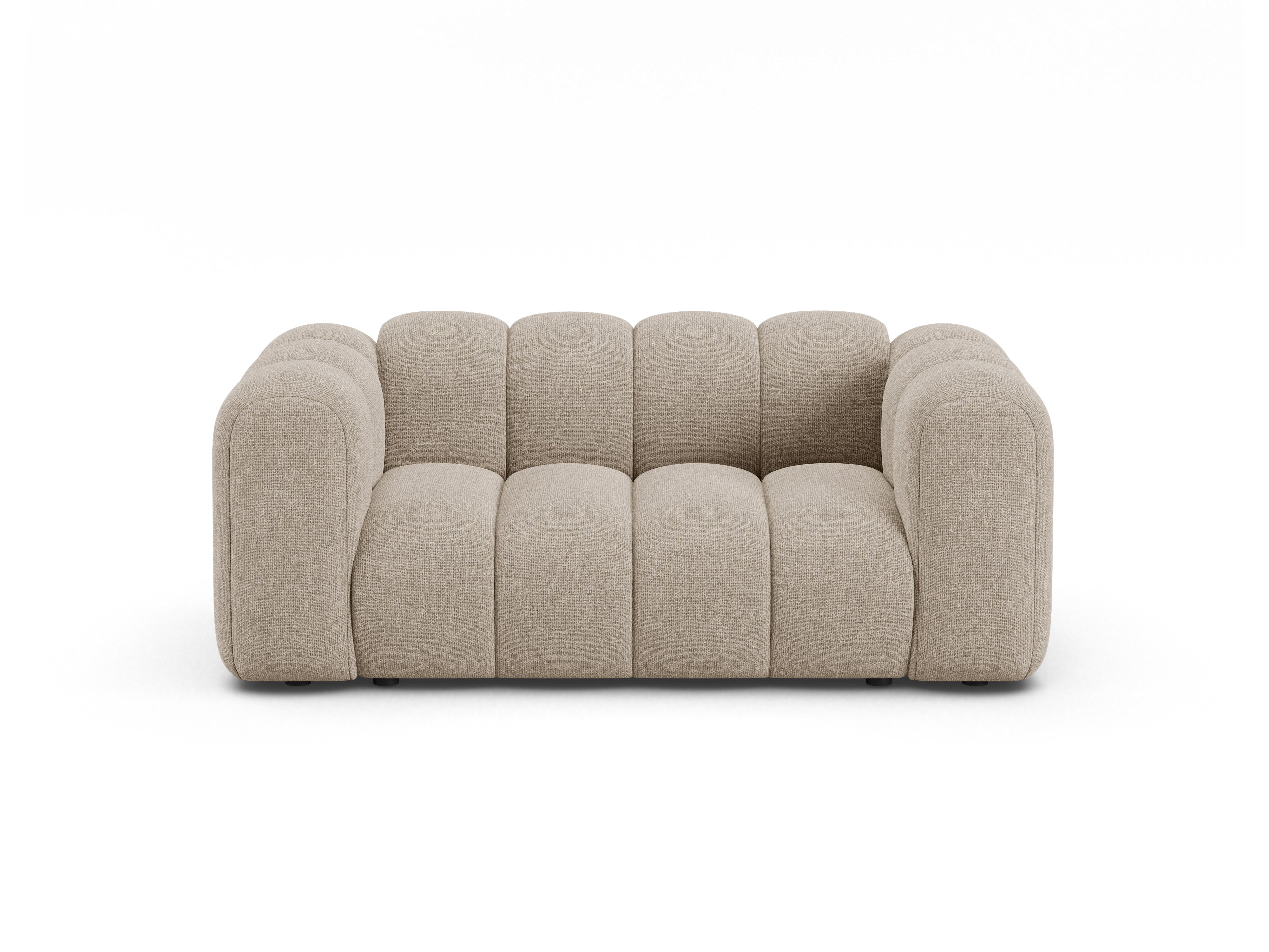 2-seater Sofa LUPINE beige chenille