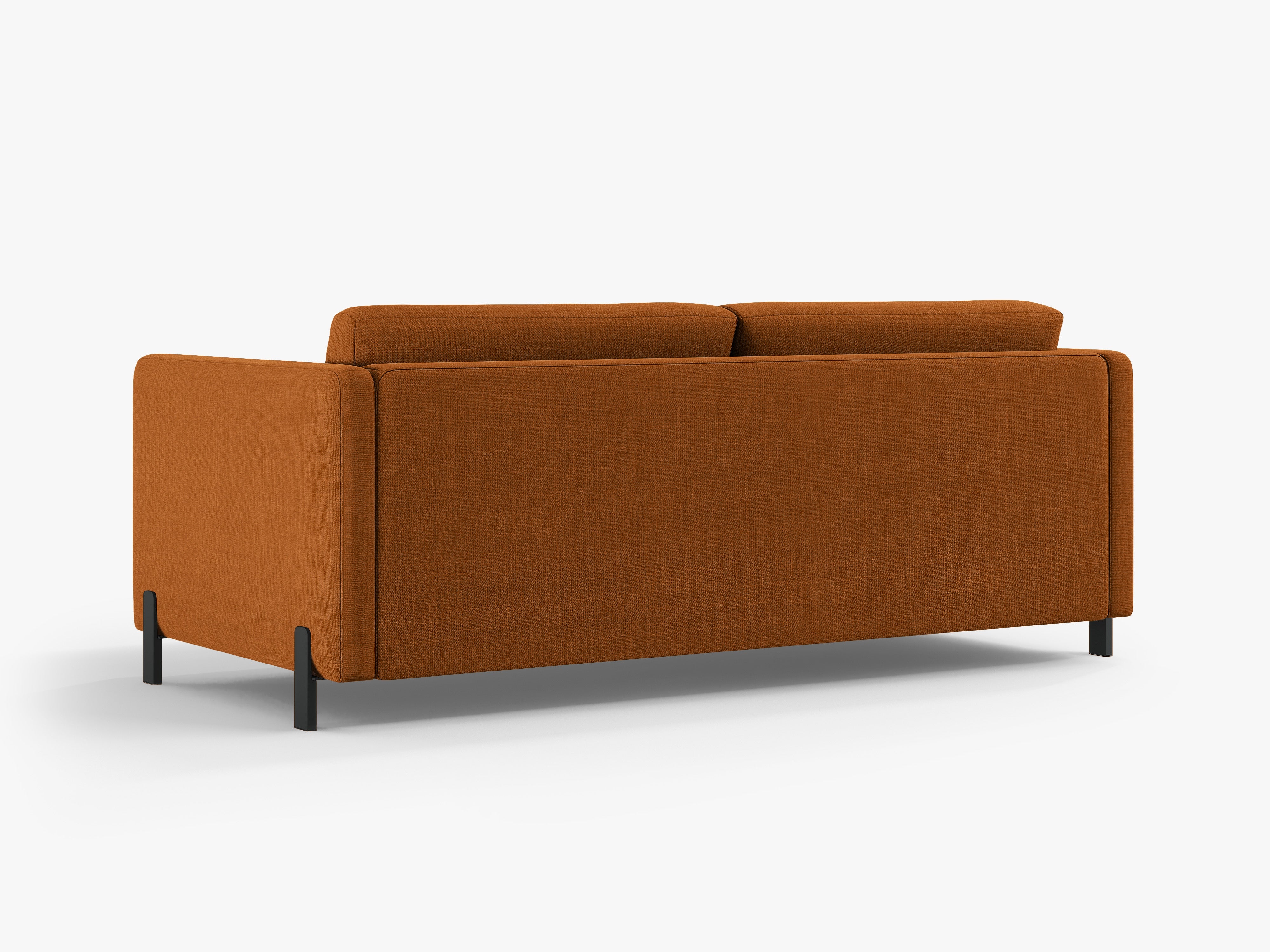 3-seater sofa with sleeping function GLORIA brick chenille