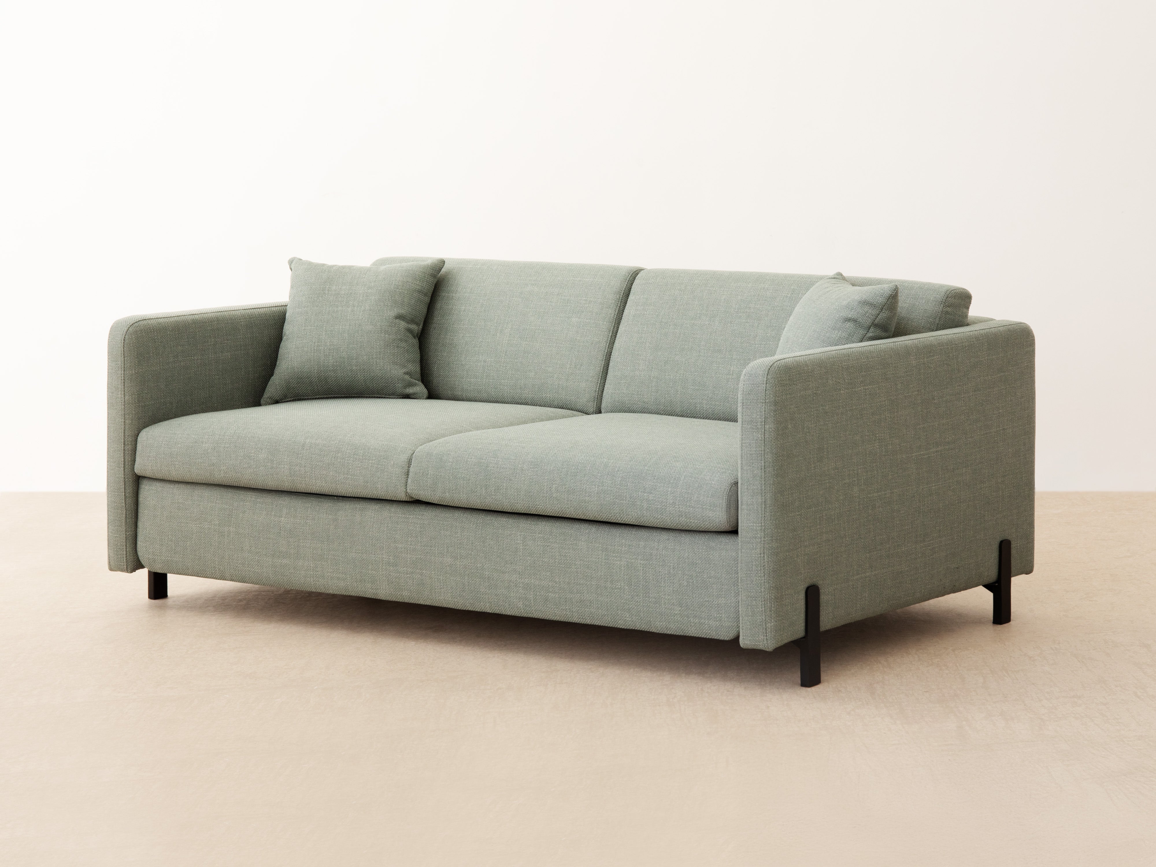 3-seater sofa with sleeping function GLORIA beige chenille