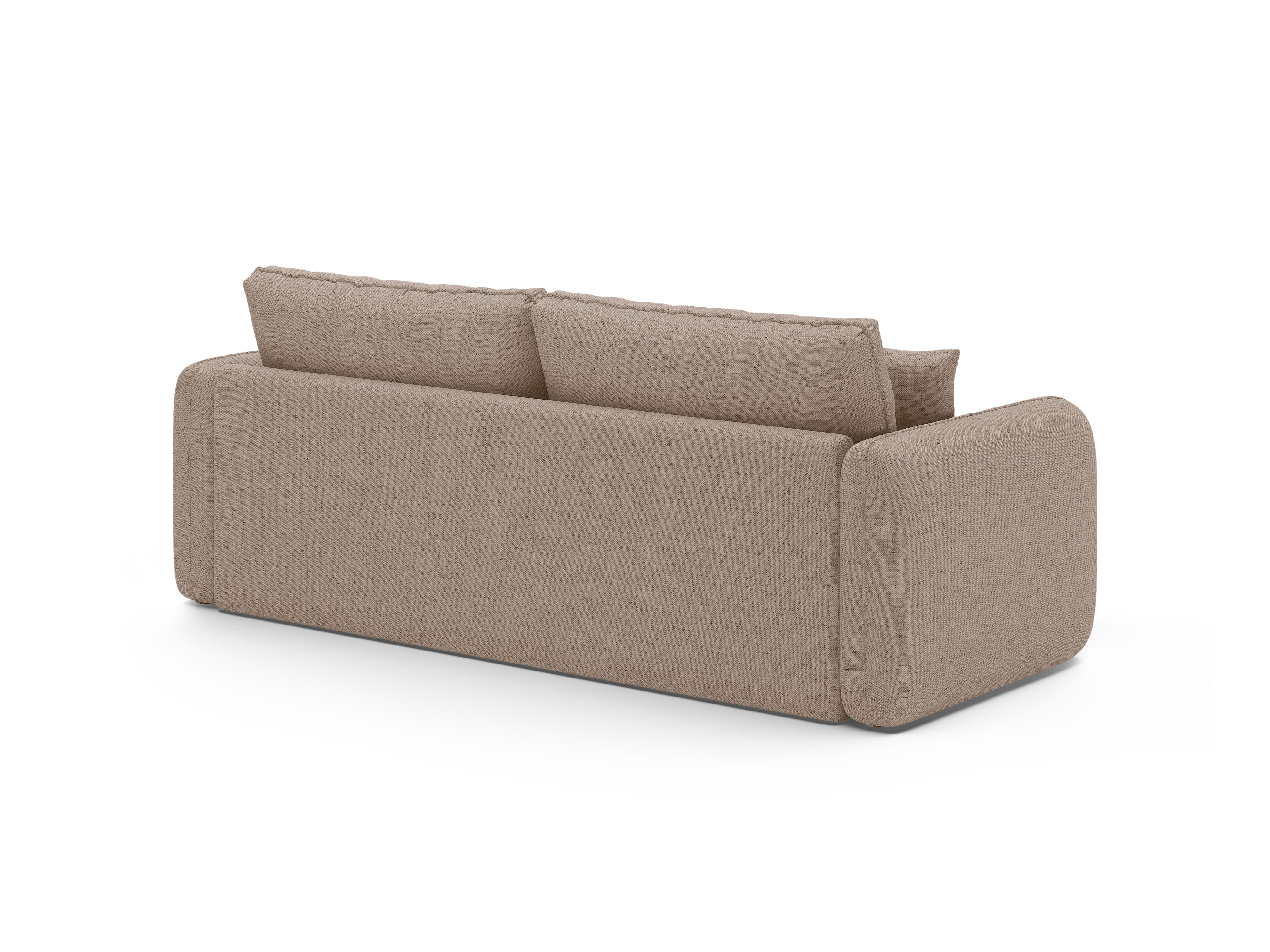 3-Seater Sofa with Sleeping Function DORMI Cappuccino