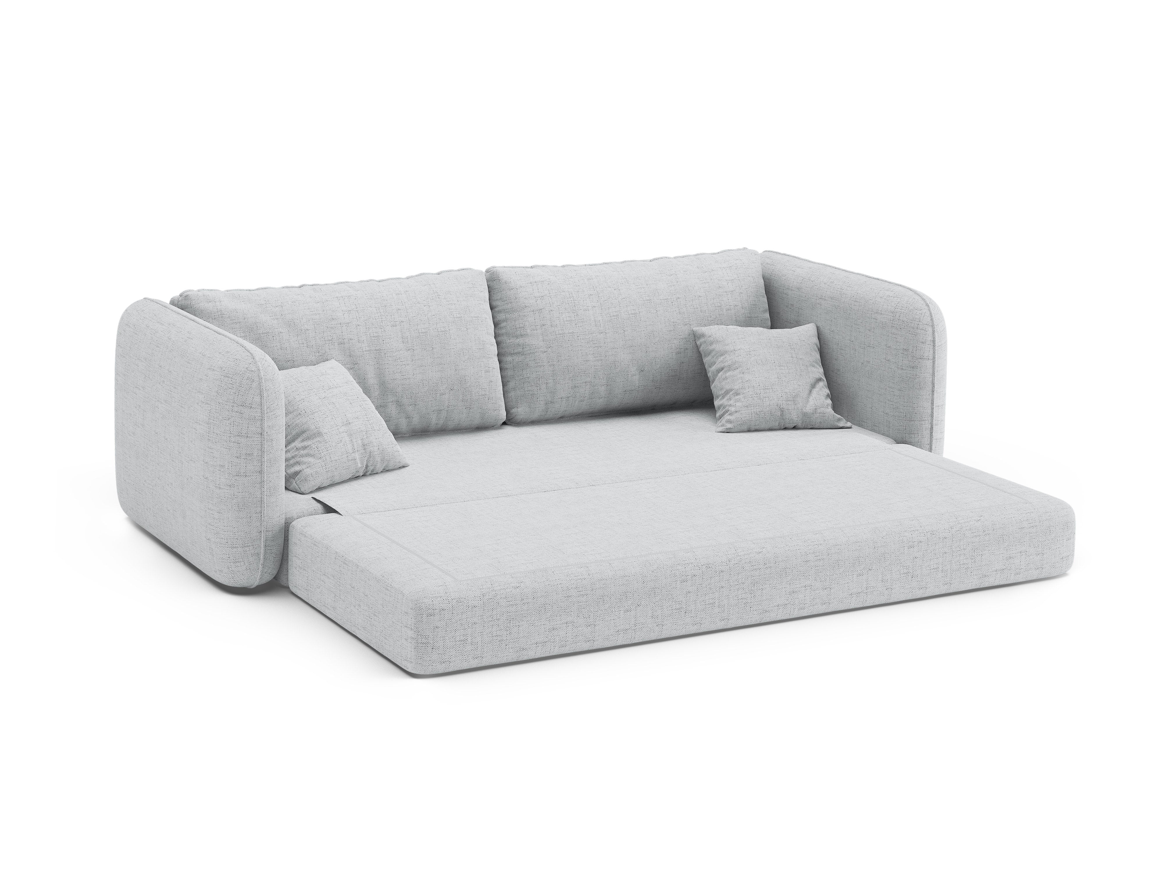 3-Seater Sofa with Sleeping Function DORMI Light Grey