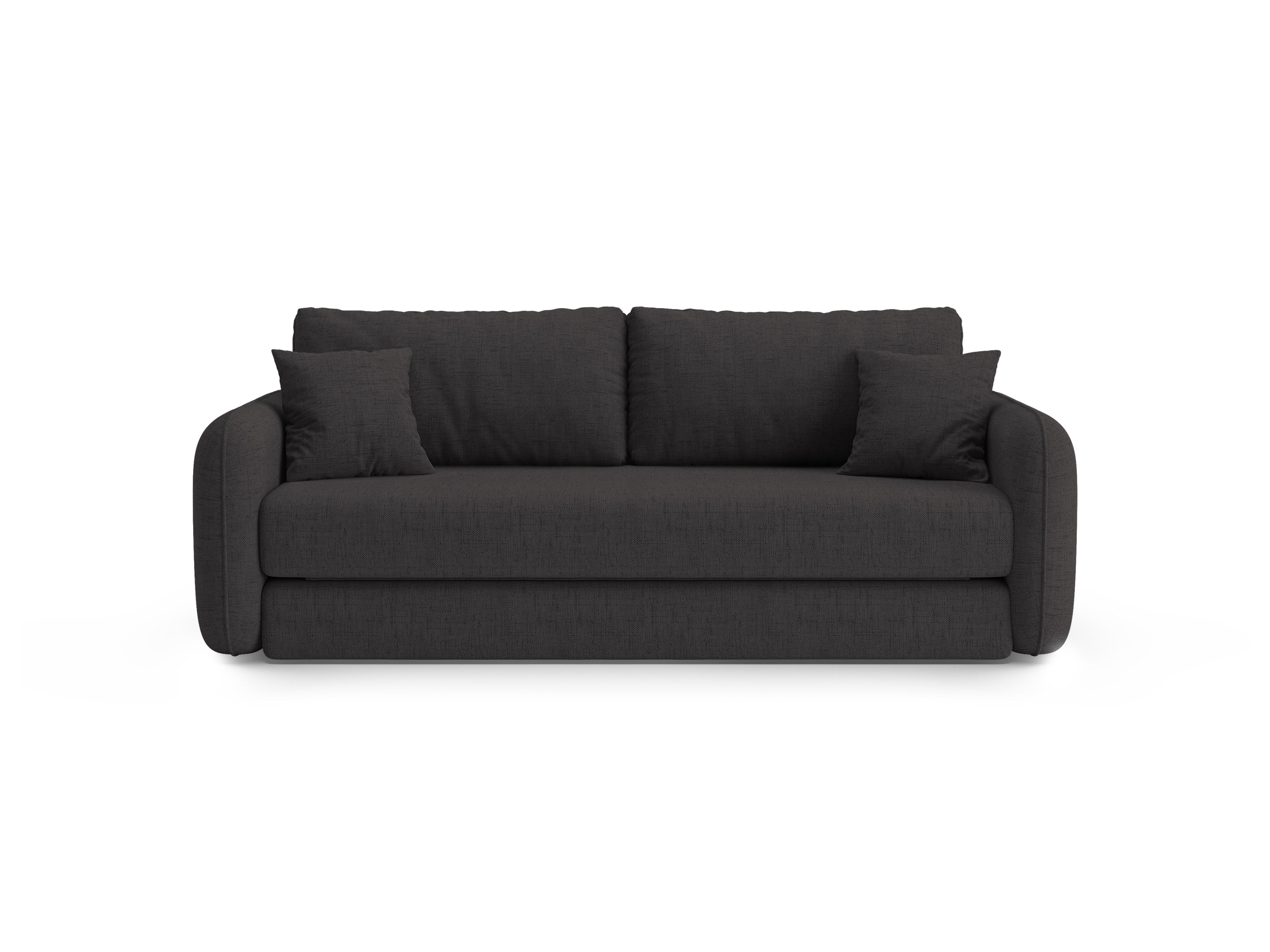 Sofa 3-sedáková s funkciou spania DORMI antracit