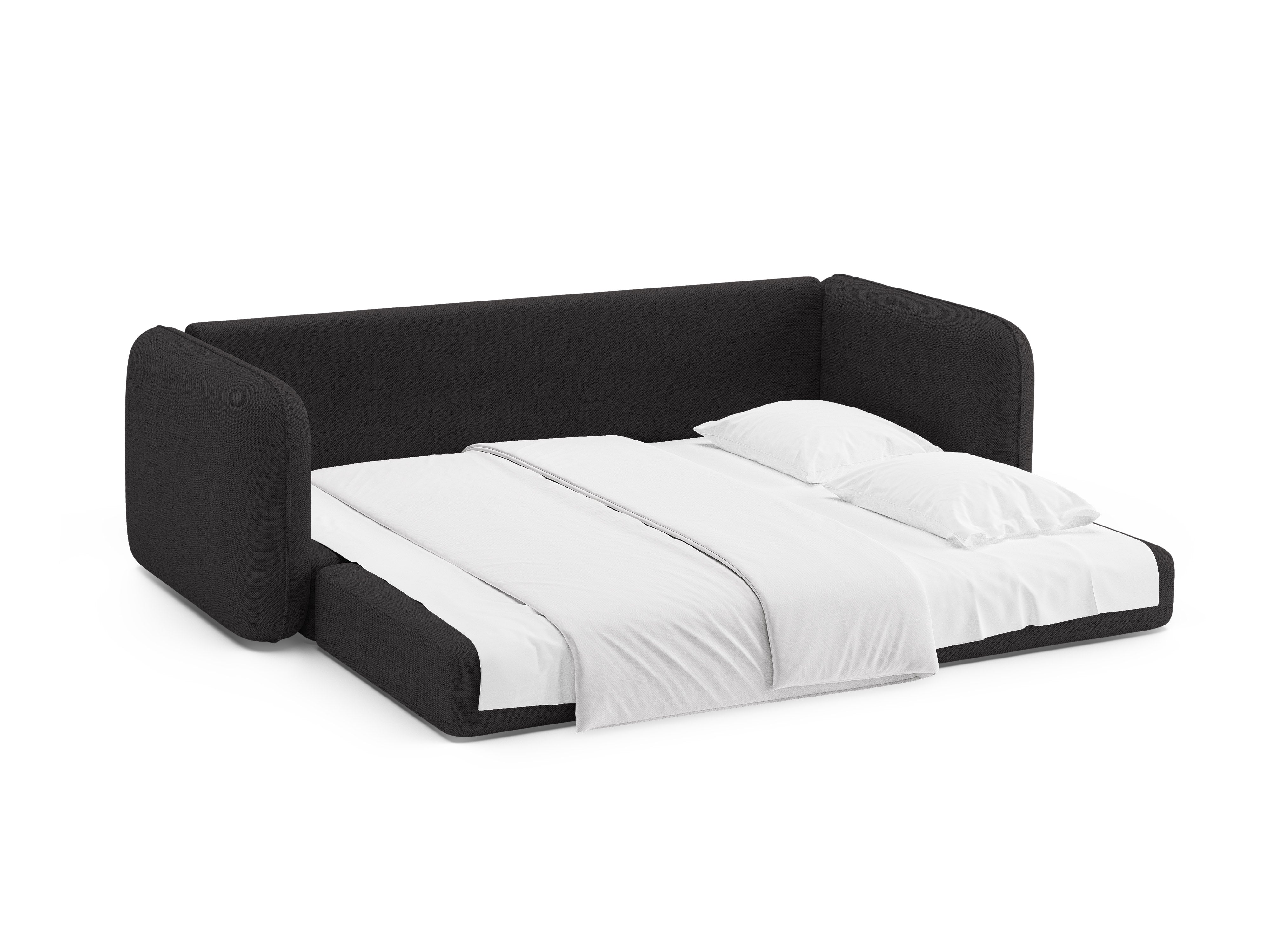 Sofa 3-sedáková s funkciou spania DORMI antracit