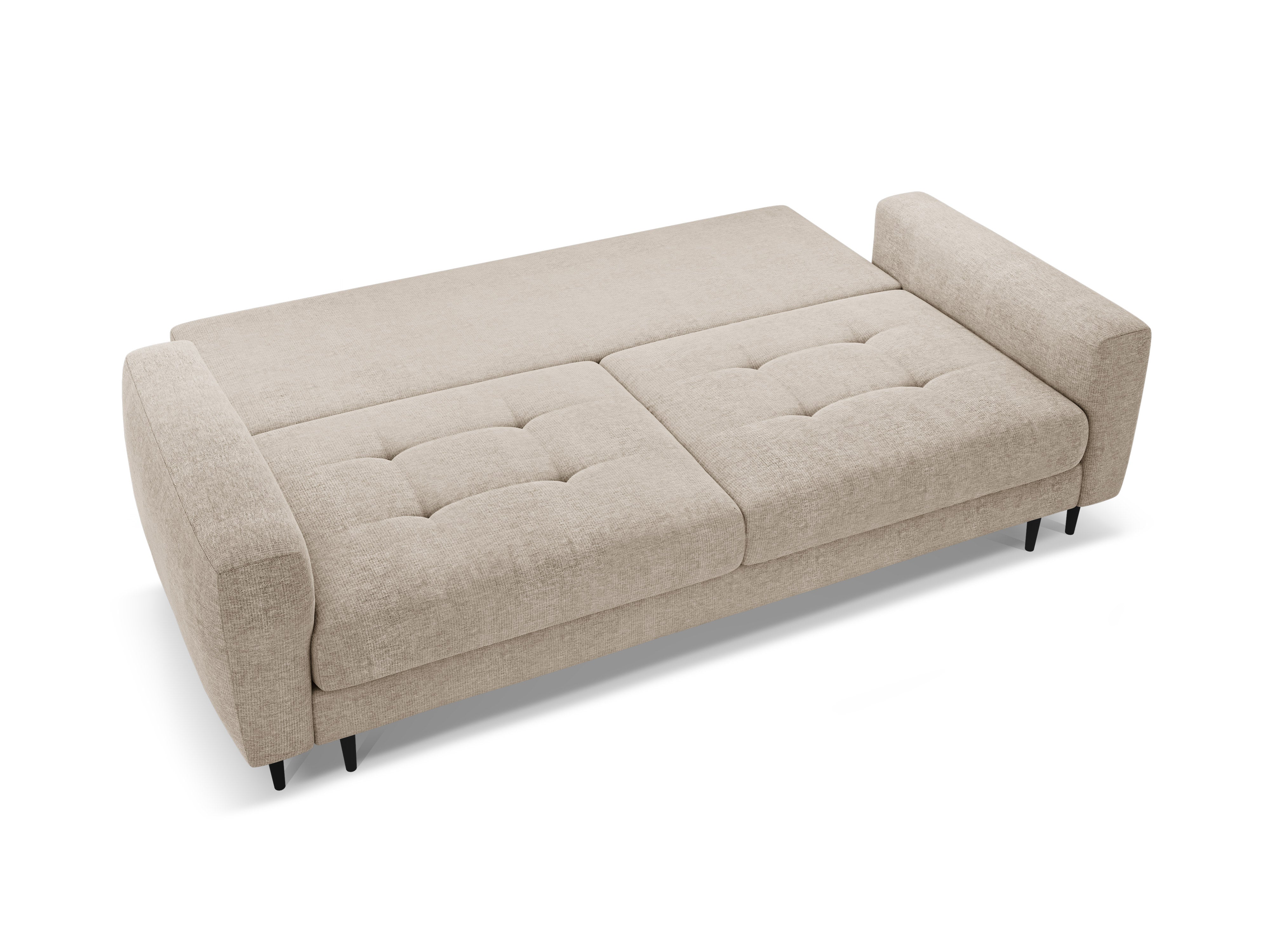 3-Seater Sofa with Sleeping Function BEMY Beige