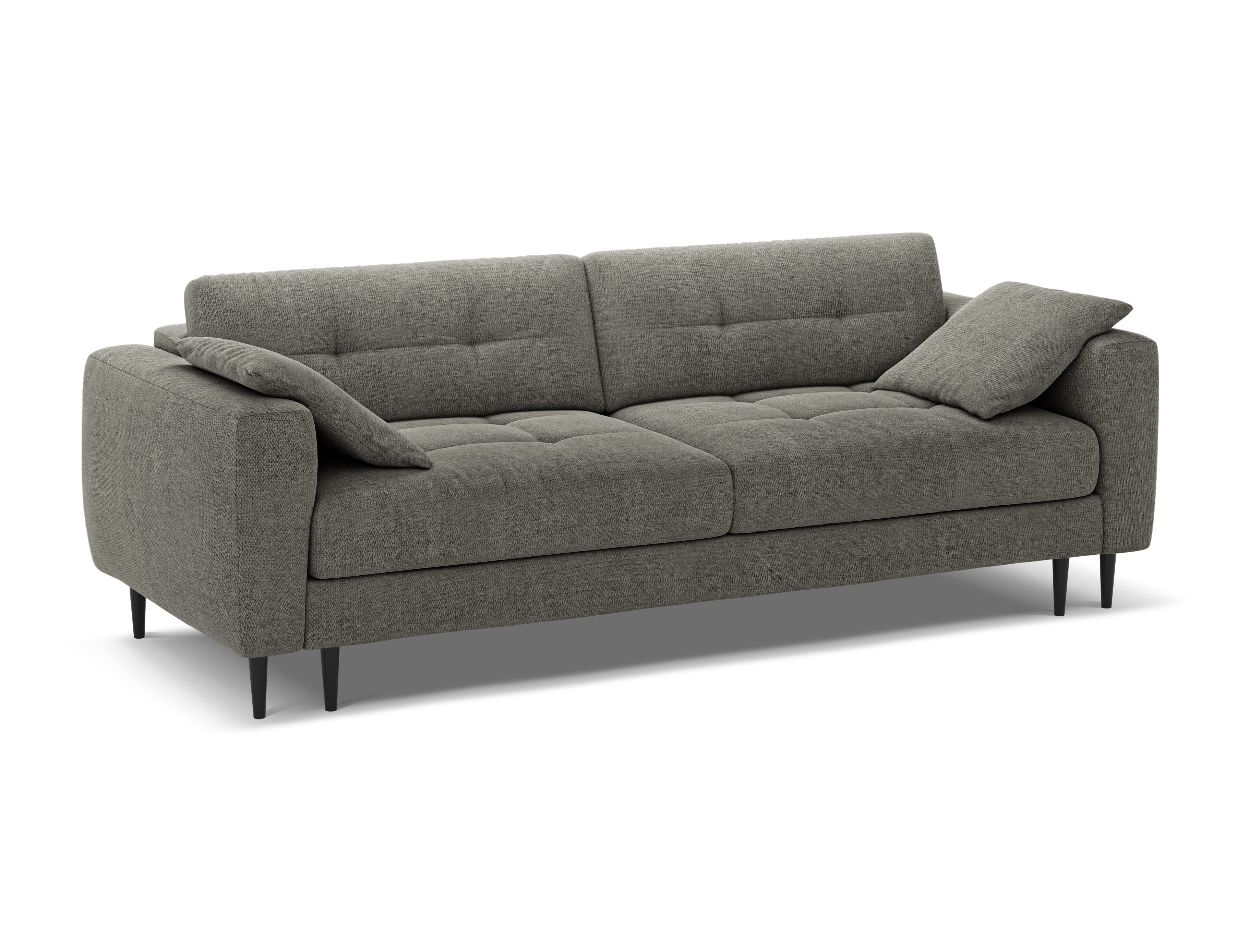 Sofa 3-miestna s funkciou spania BEMY šedá