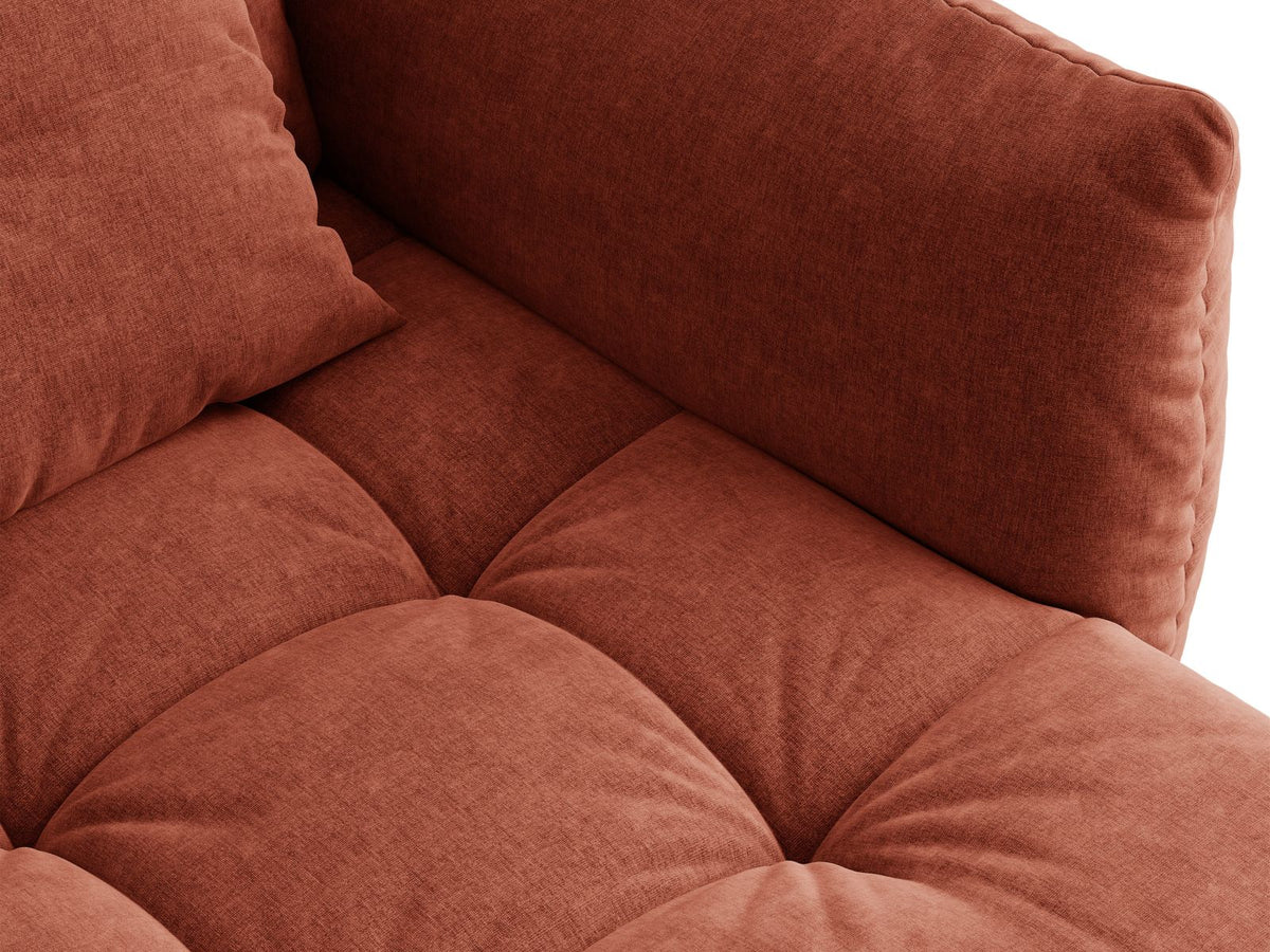 Sofa 3-osobowa z funkcją spania BLOOM kasztanowy – ujęcie 8