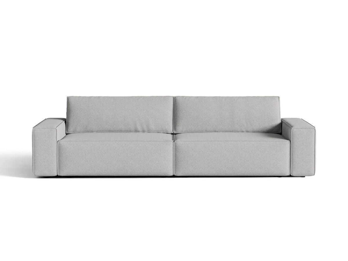 Sofa 3-osobowa z funkcją spania JODIE jasny szary – Micadoni