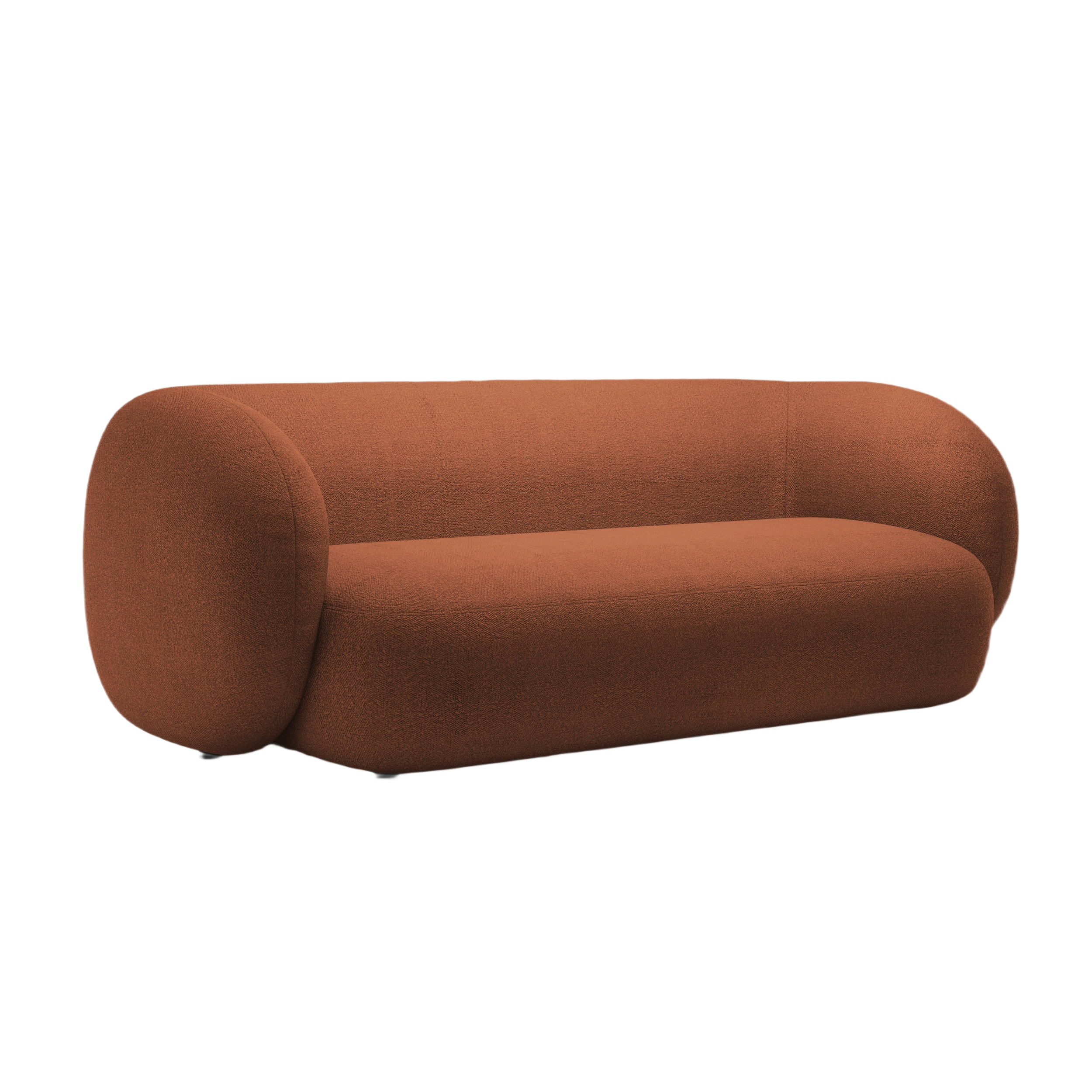 Pohovka 3-miestna KATE terrakota boucle