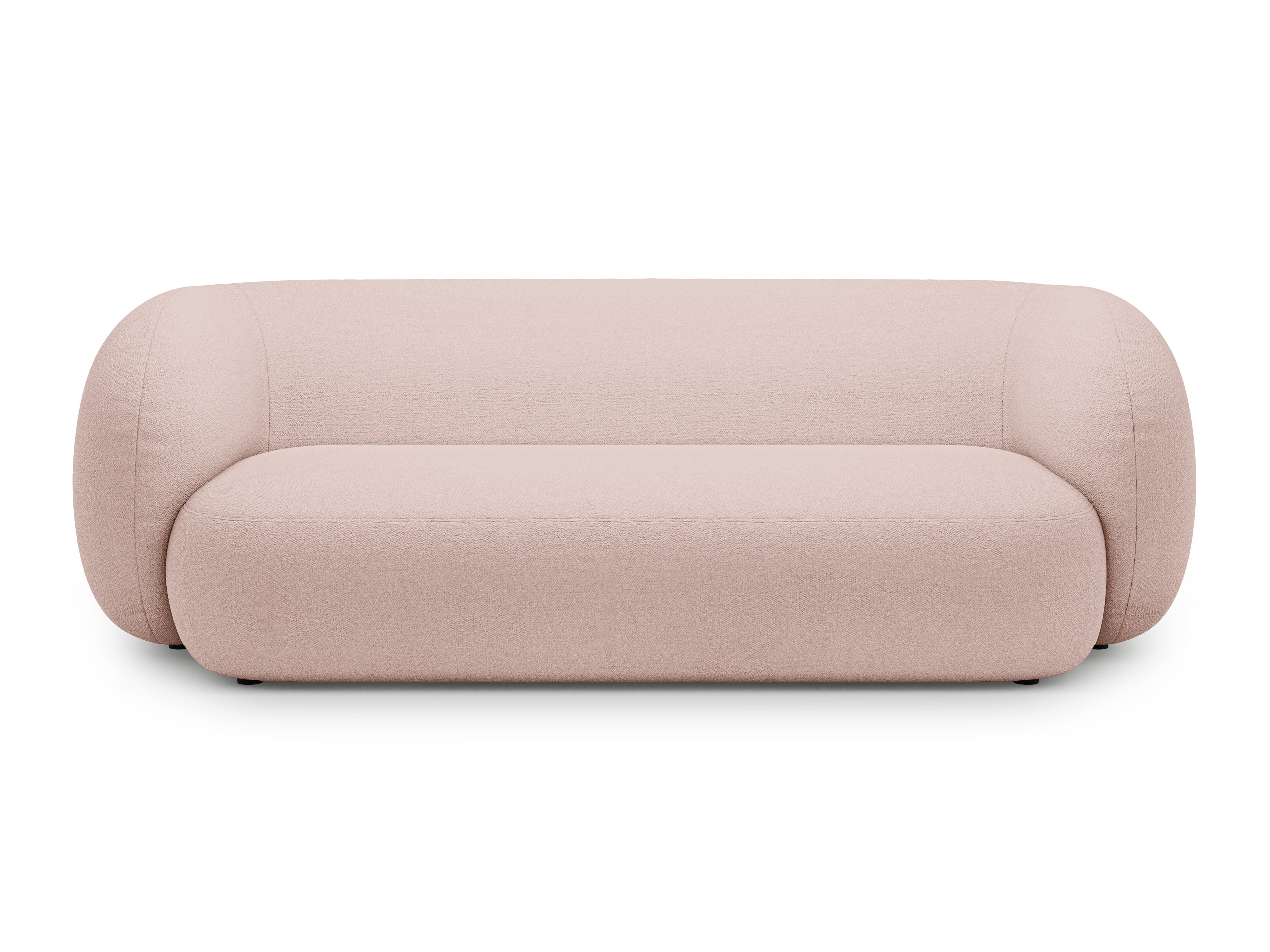 Sofa 3-osobová KATE ružový boucle