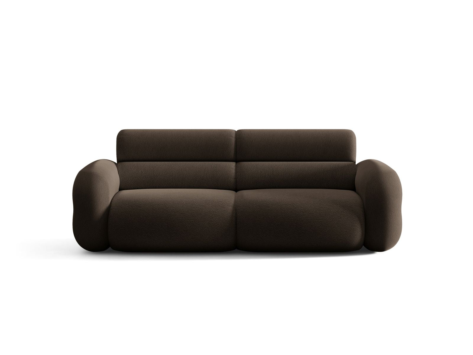 Sofa pre 3 osoby NEO hnedá boucle