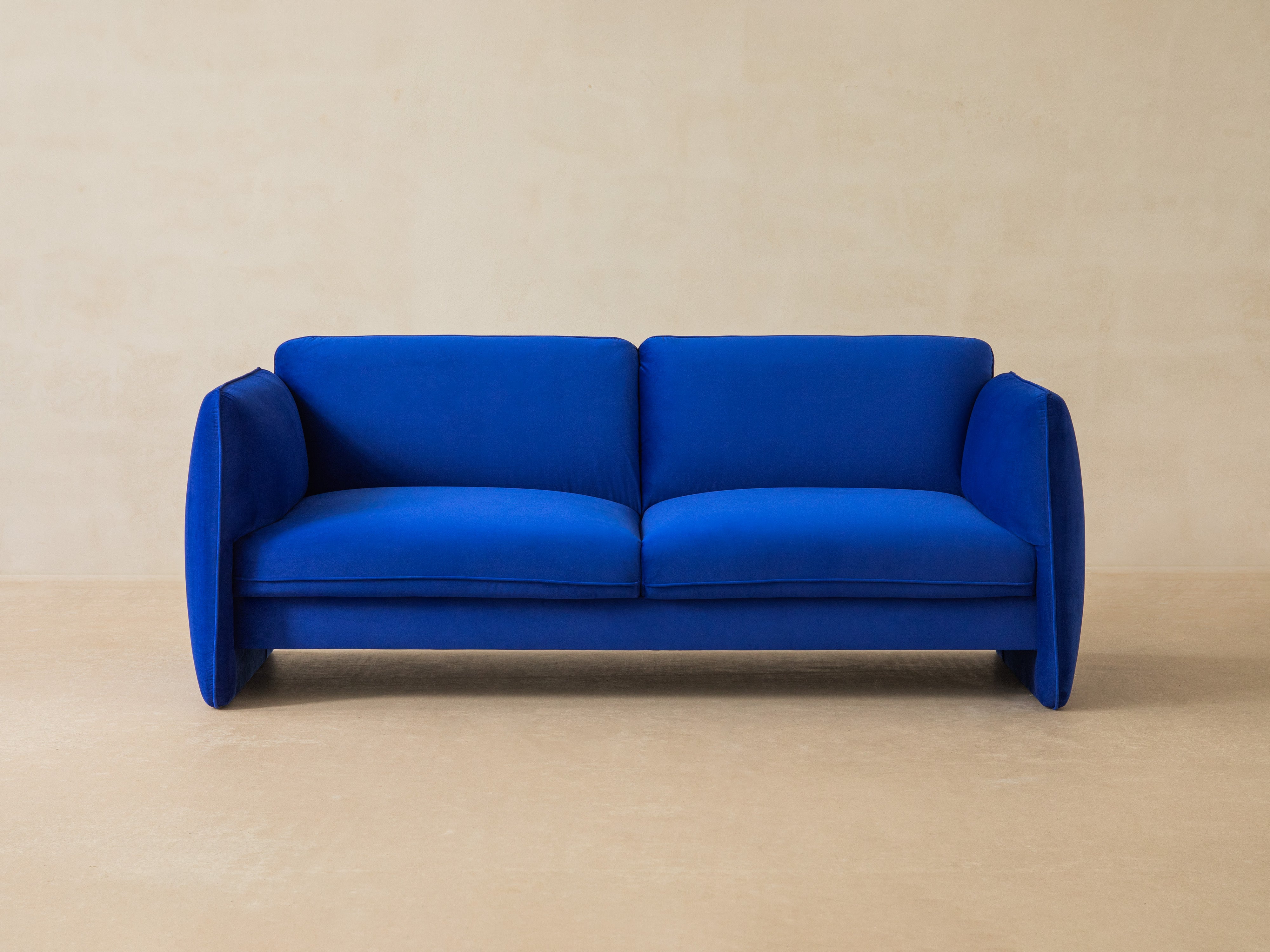 3-seater Sofa GEORGIA light beige chenille