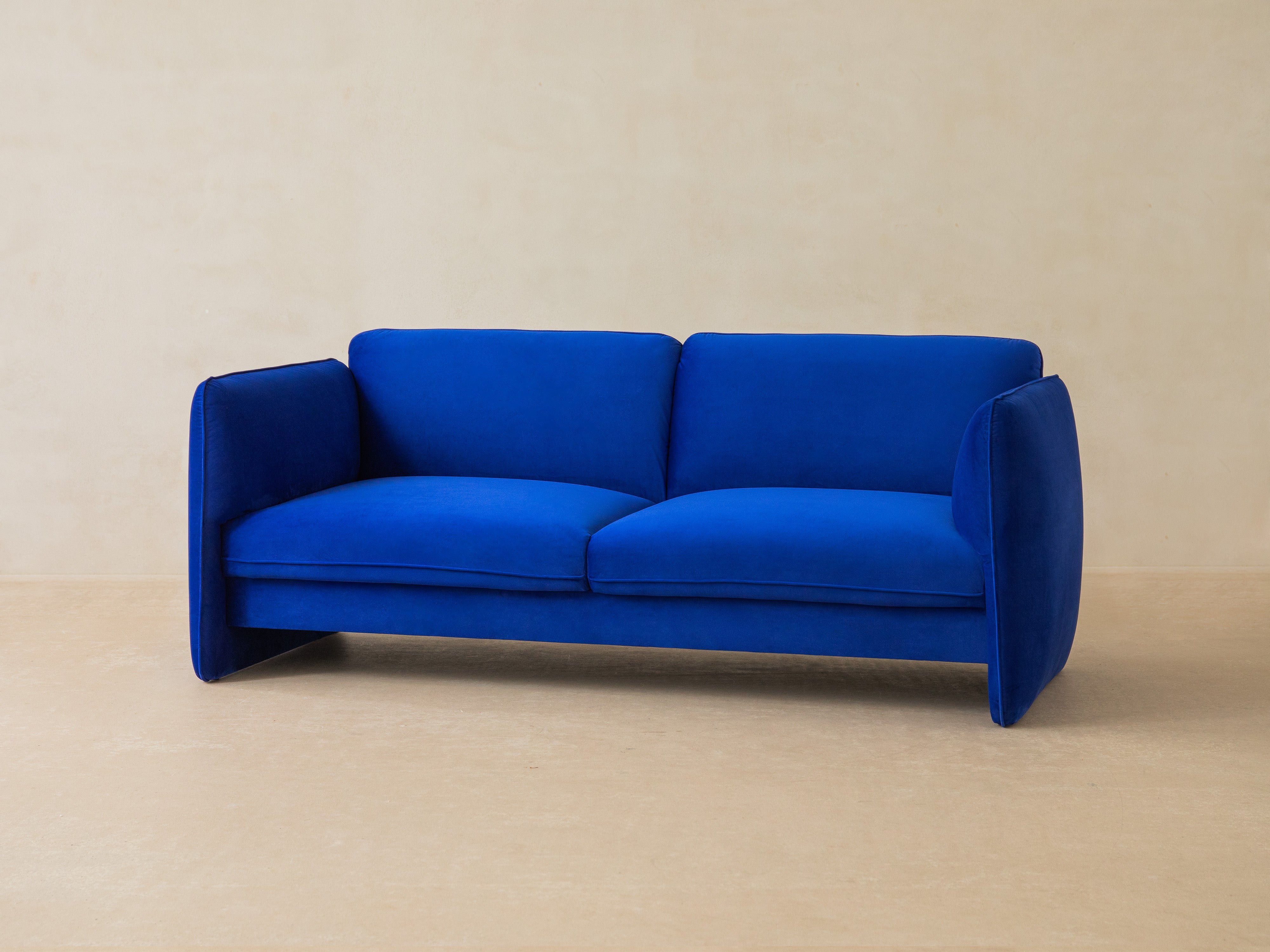 3-seater Sofa GEORGIA light beige chenille