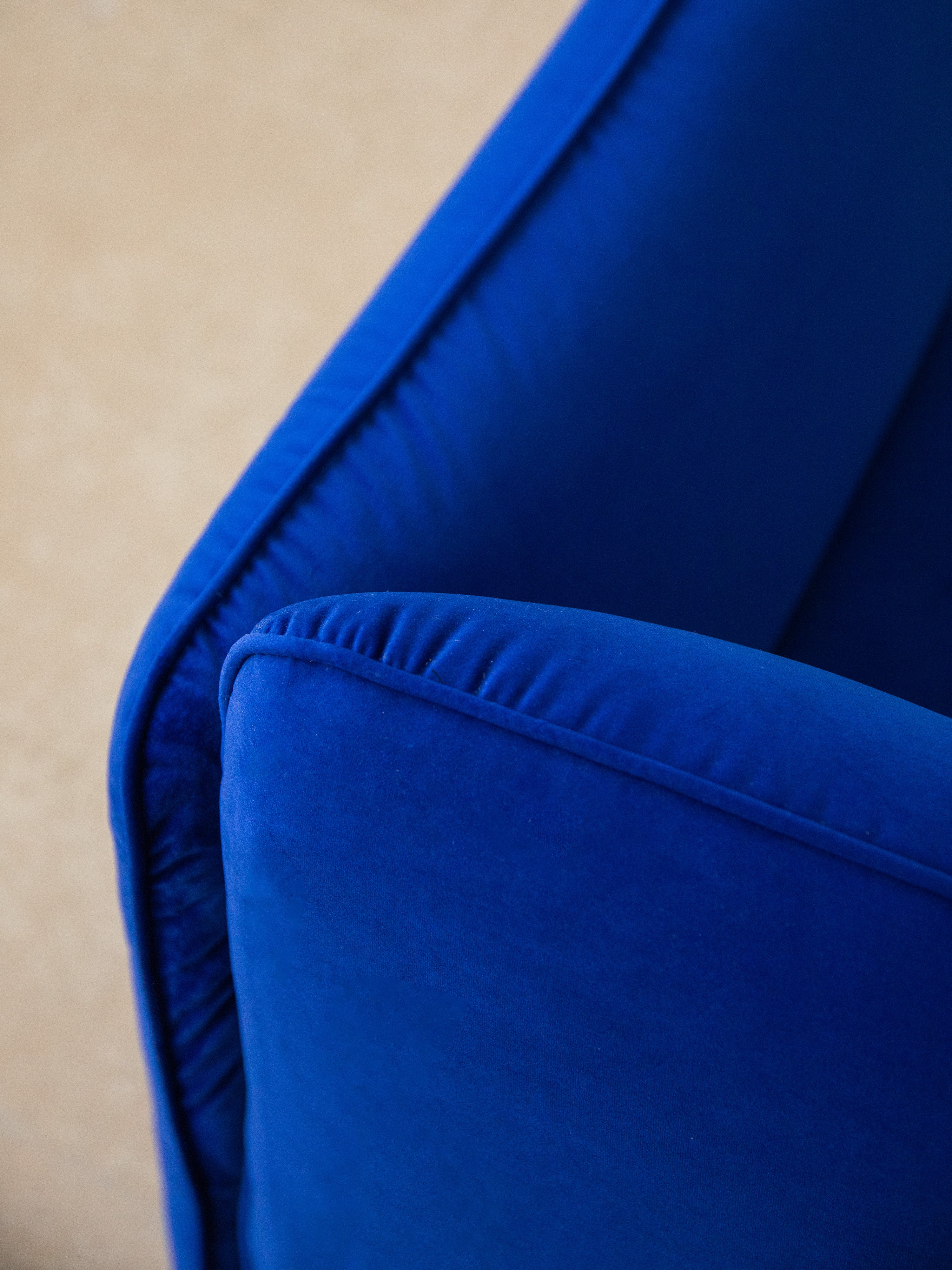 3-seater Sofa GEORGIA light beige chenille