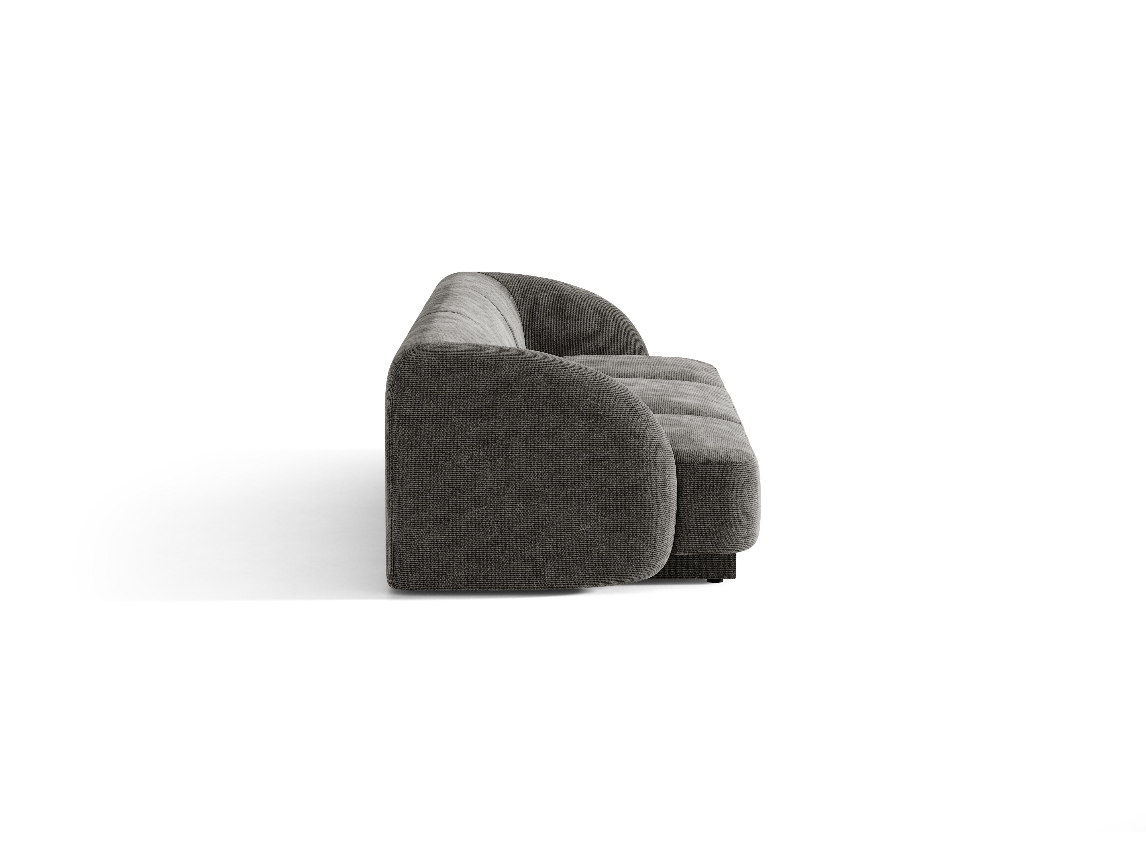 Sofa 3-osobová MILEY šedý szenil hodvábny