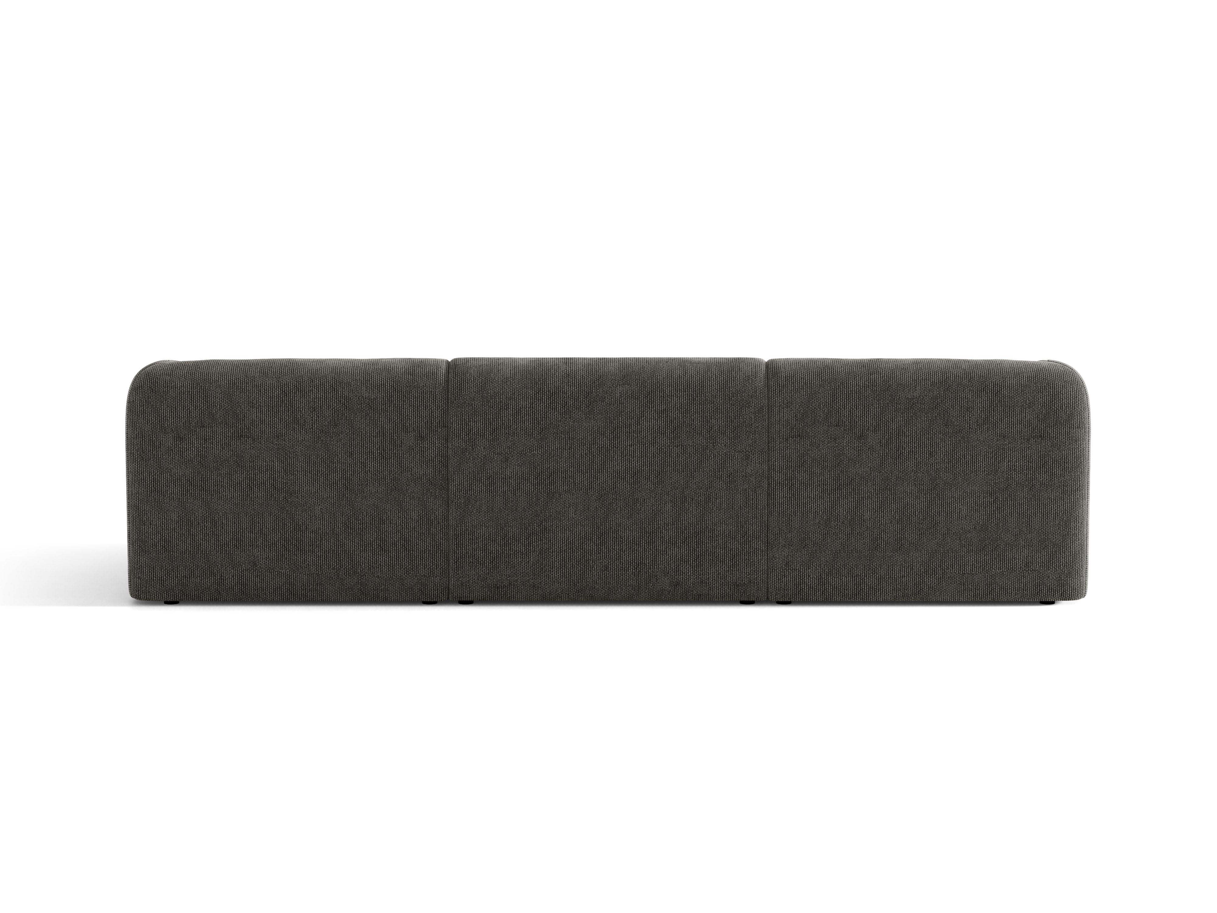 Sofa 3-osobová MILEY šedý szenil hodvábny