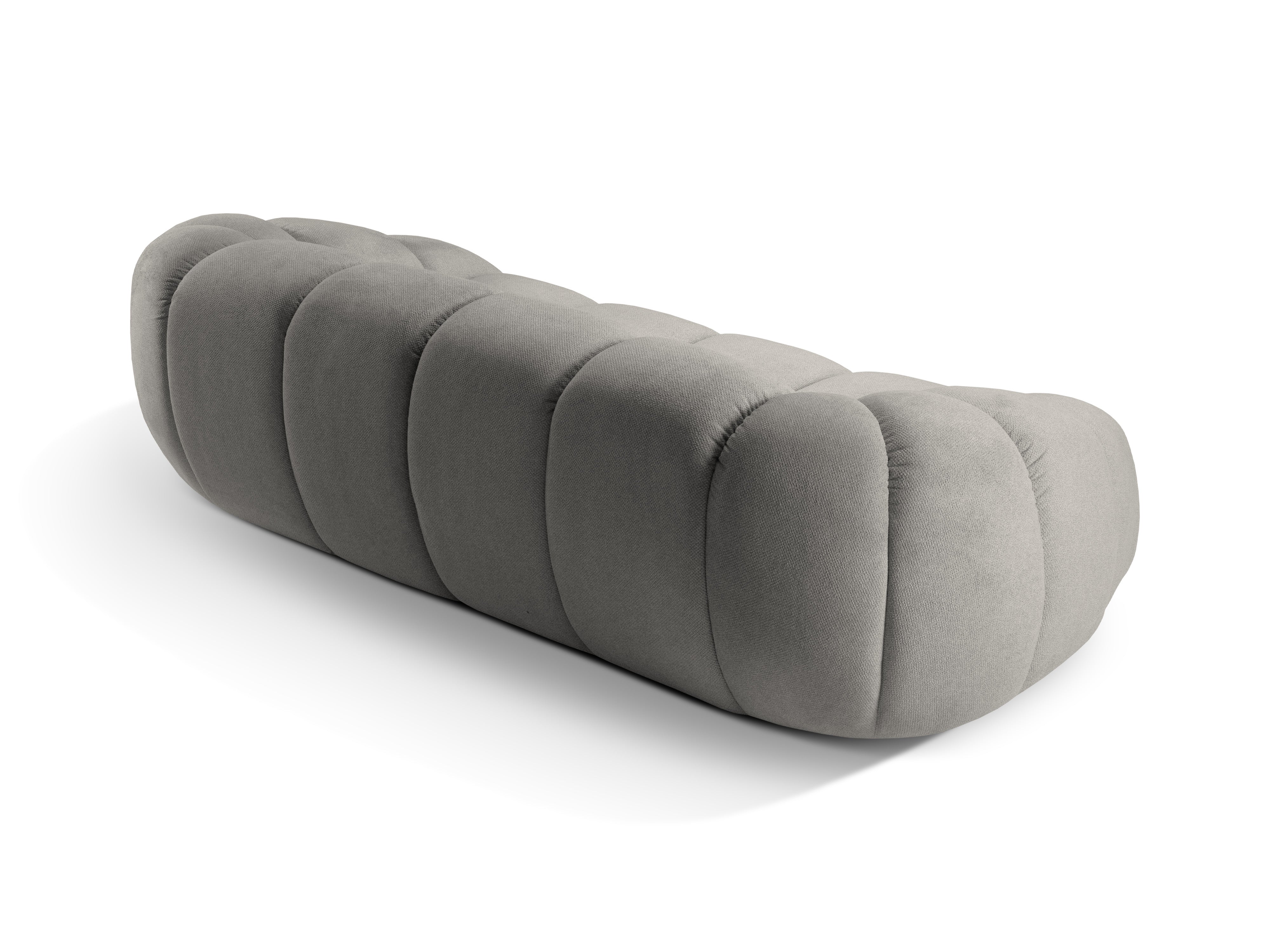 3-seater Sofa DIANA light gray chenille