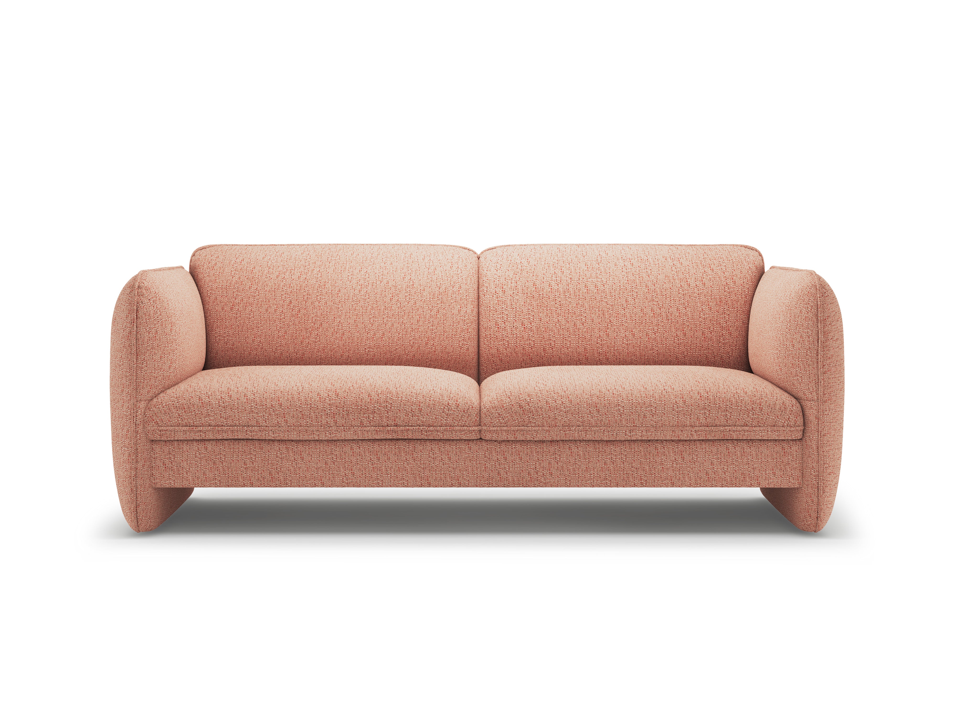 Sofa pre 3 osoby GEORGIA, ružový šenil