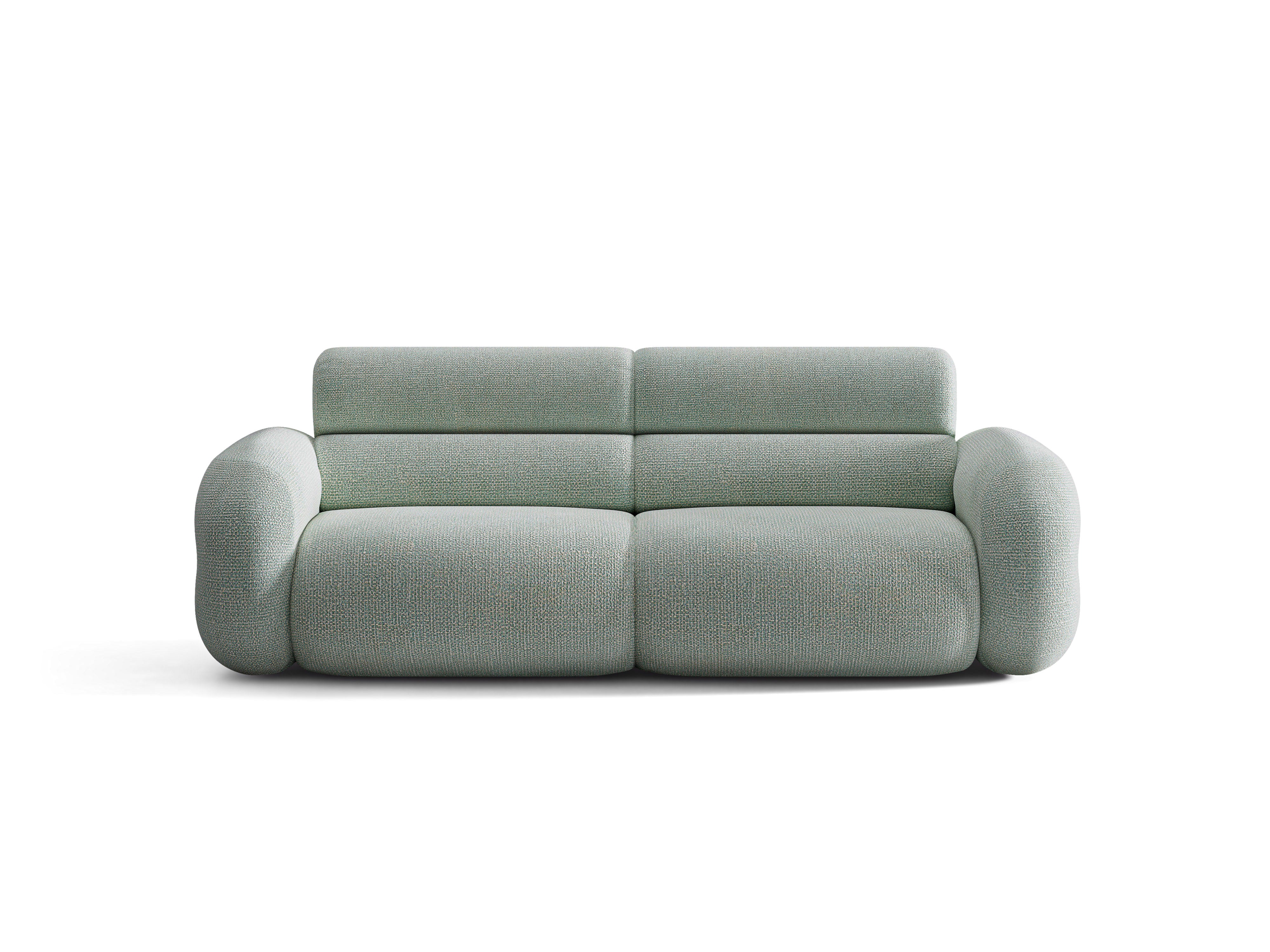 Sofa 3-osobová NEO modrý melír