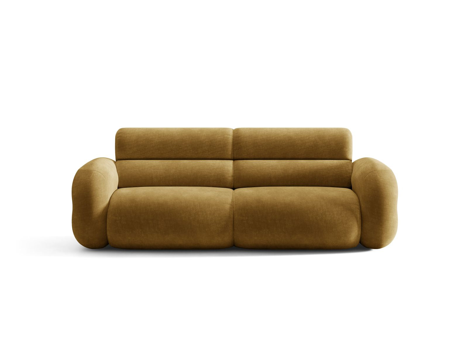 Sofa pre 3 osoby NEO v horčicovom šenile