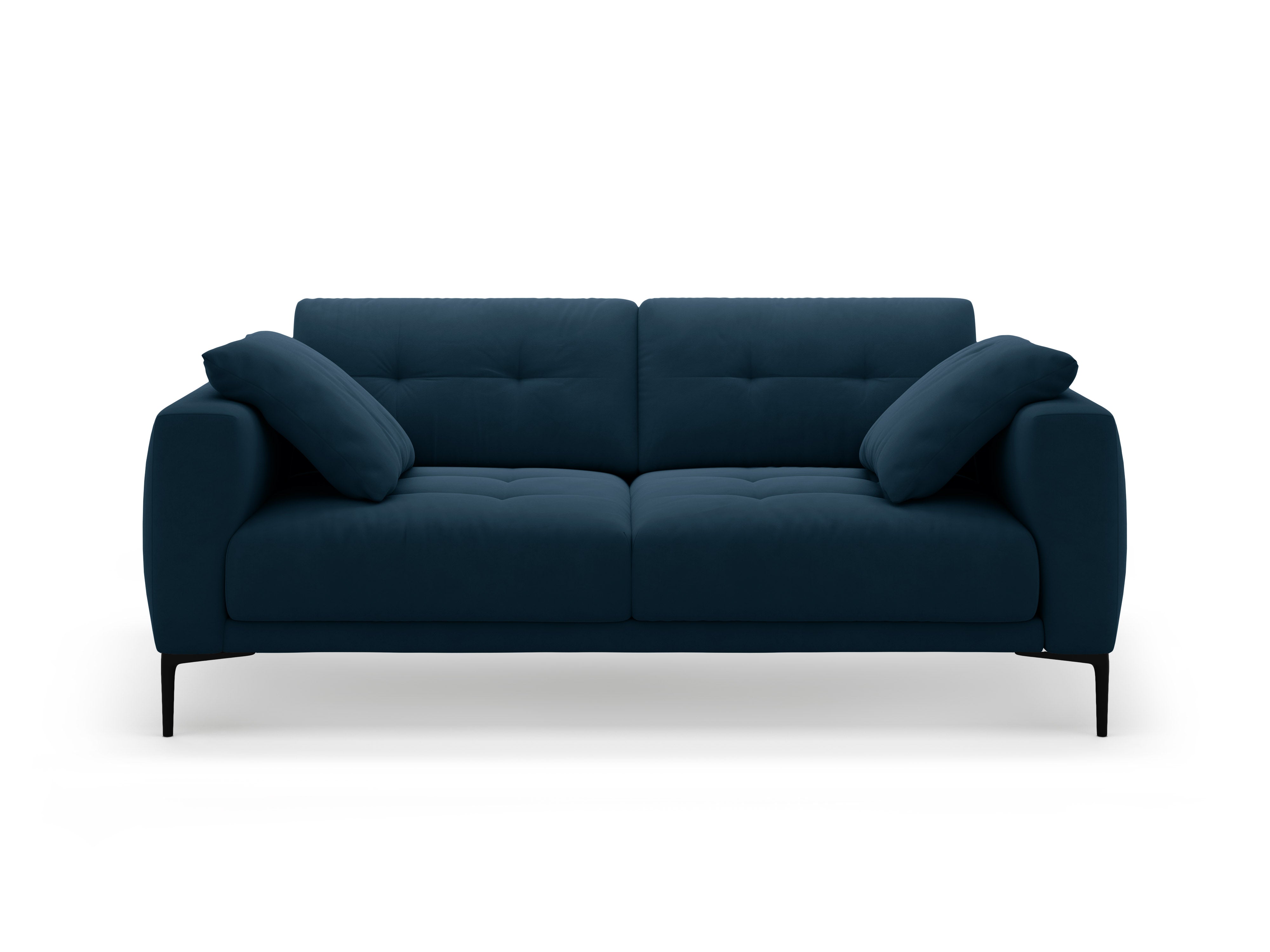 Sofa z jemného velúru 3-miestna BEMY kráľovsky modrá