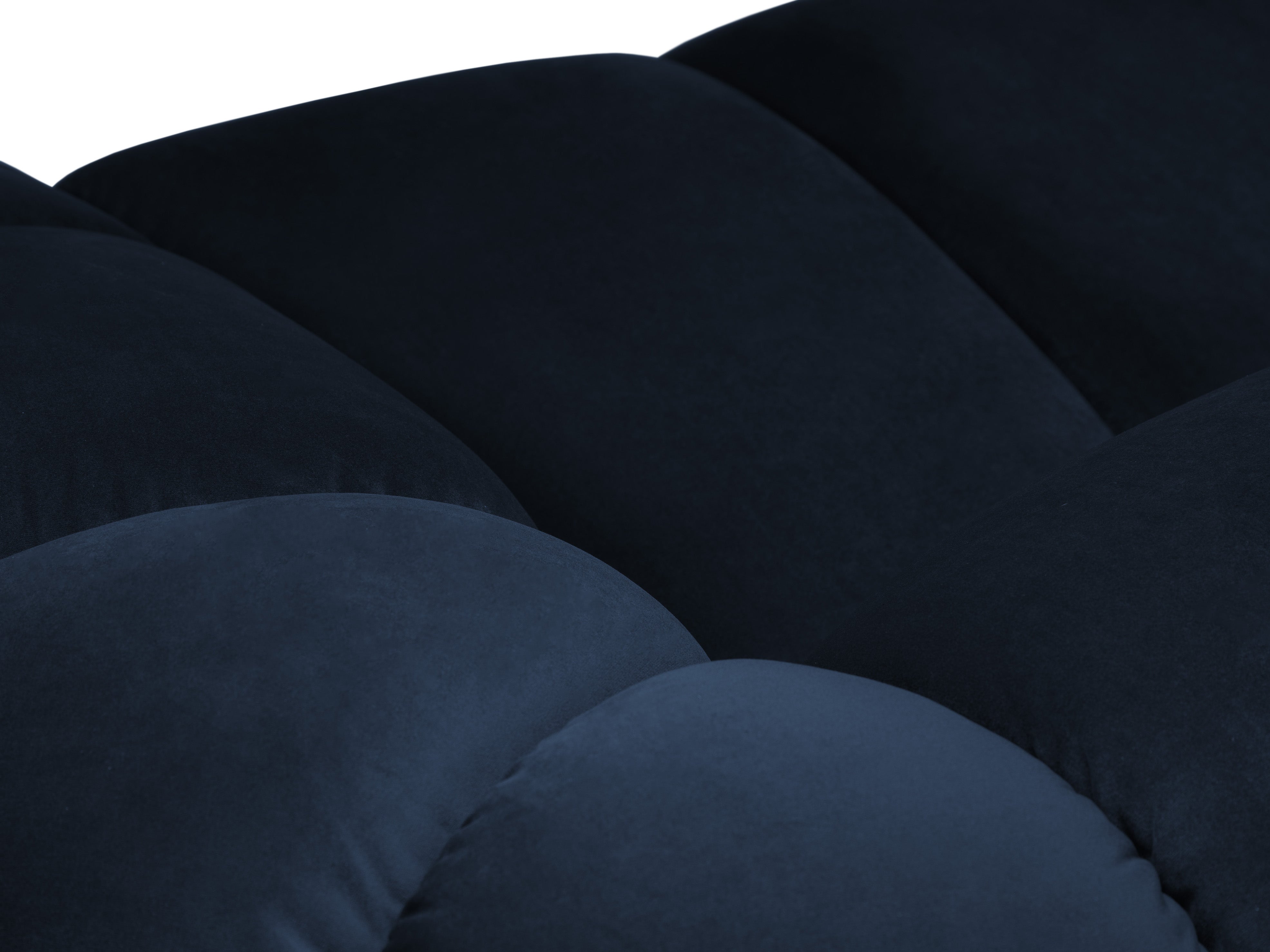 2.5-seater velvet sofa DIANA royal blue