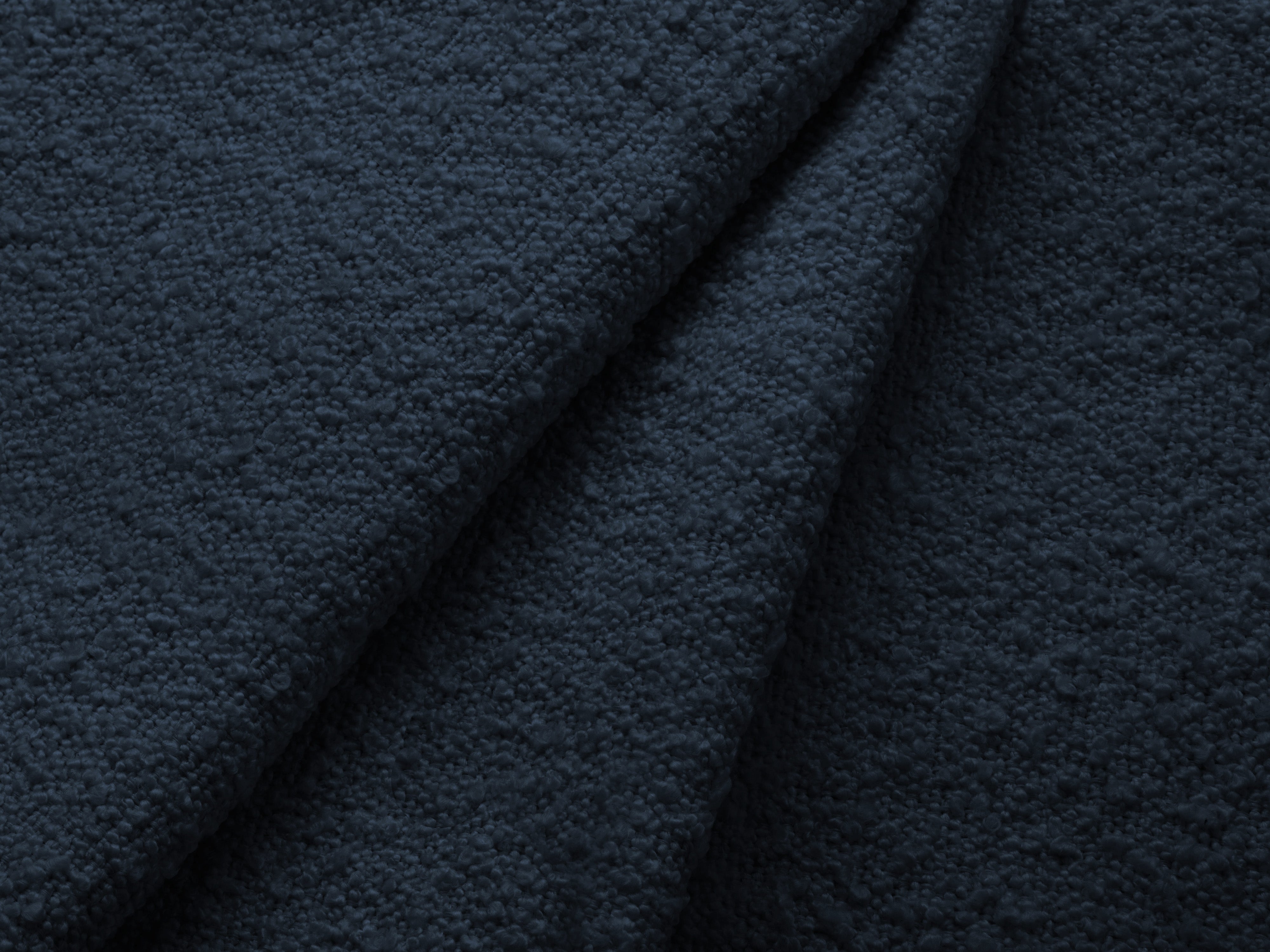 4-seater KATE sofa in navy boucle