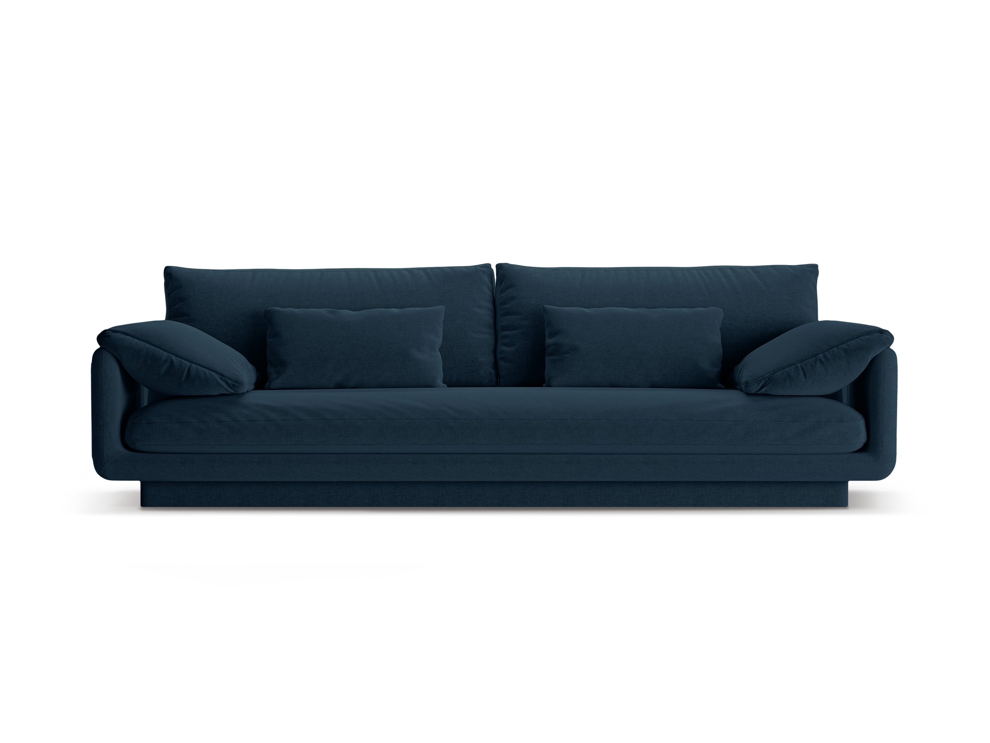 4-seater sofa Torino navy blue