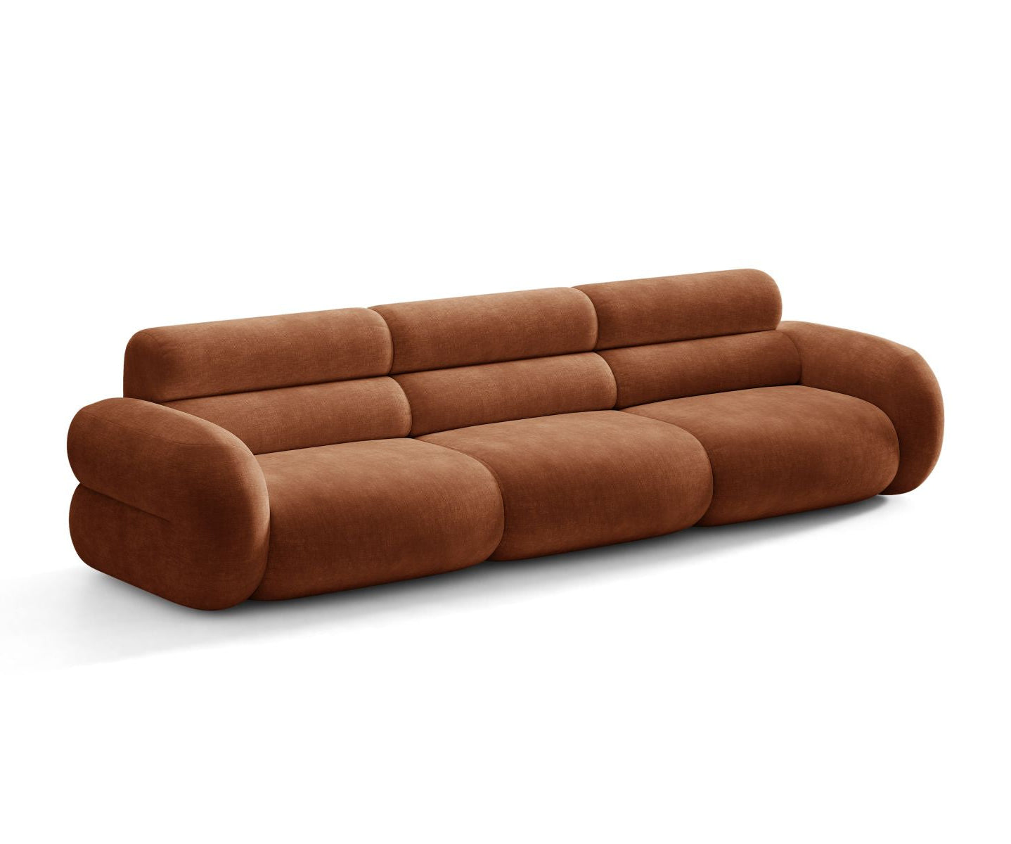 Sofa 4-osobowa NEO ceglany szenil