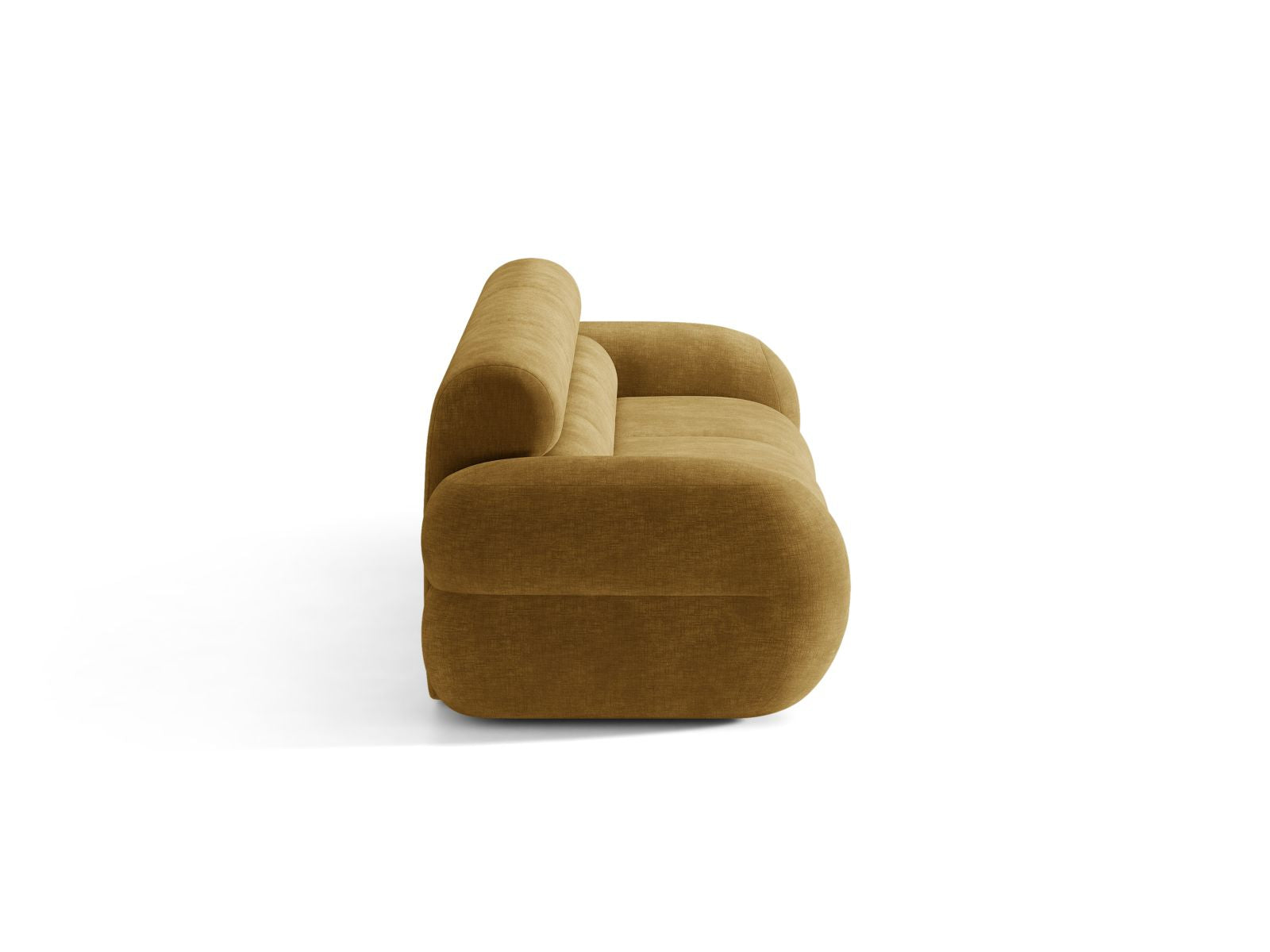 Sofa pre 4 osoby NEO v horčicovom šenile