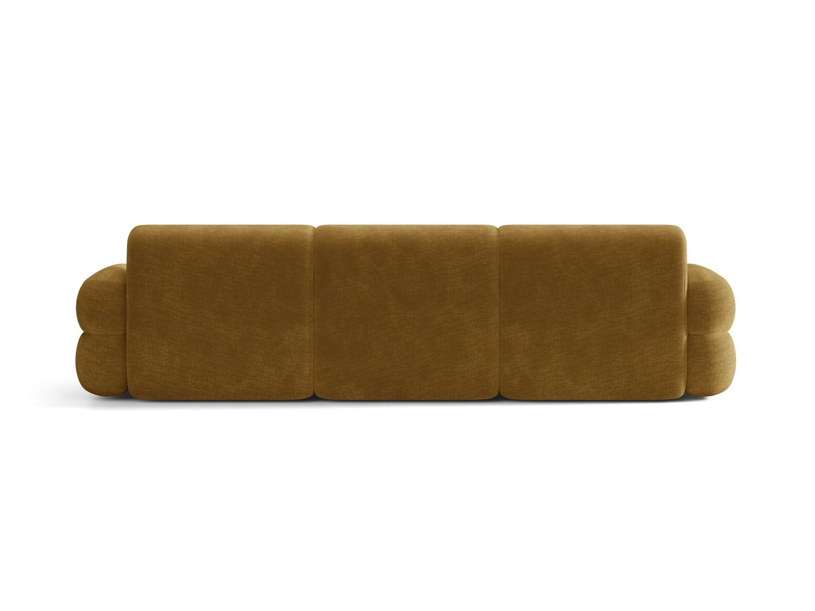 Sofa pre 4 osoby NEO v horčicovom šenile