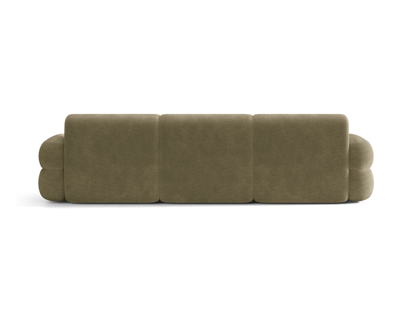 Sofa pre 4 osoby NEO olivový šenil