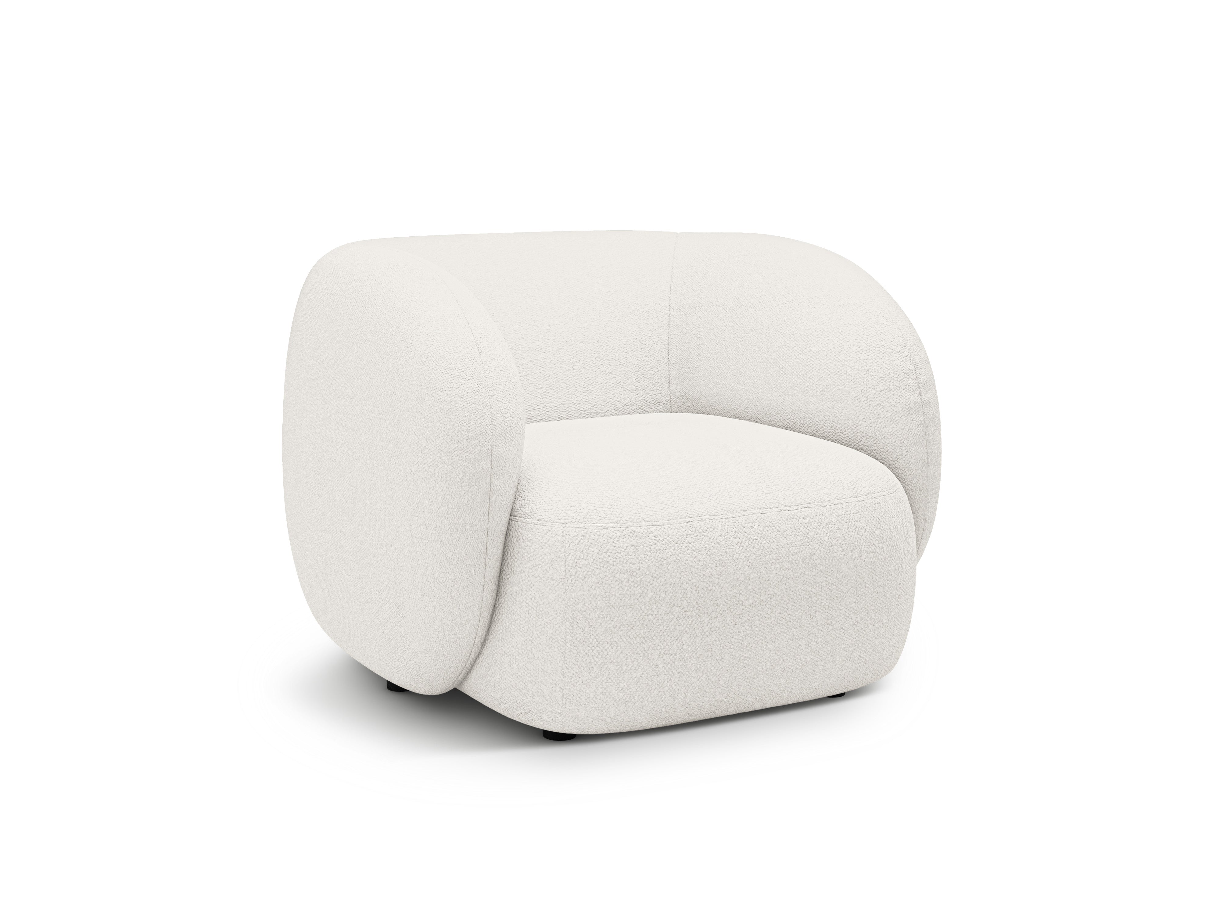 KATE Armchair White Boucle