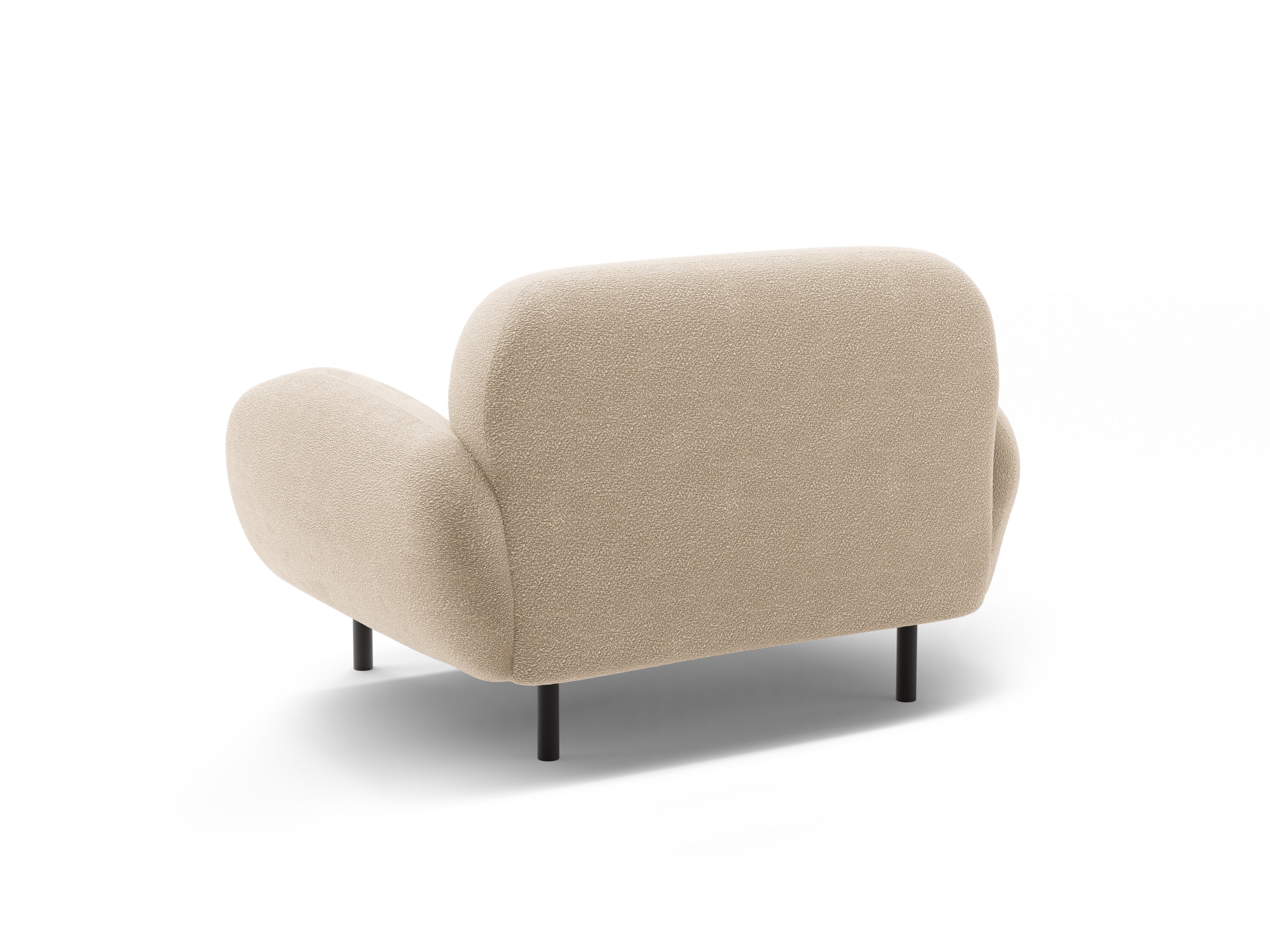 Poppy Beige Boucle Armchair