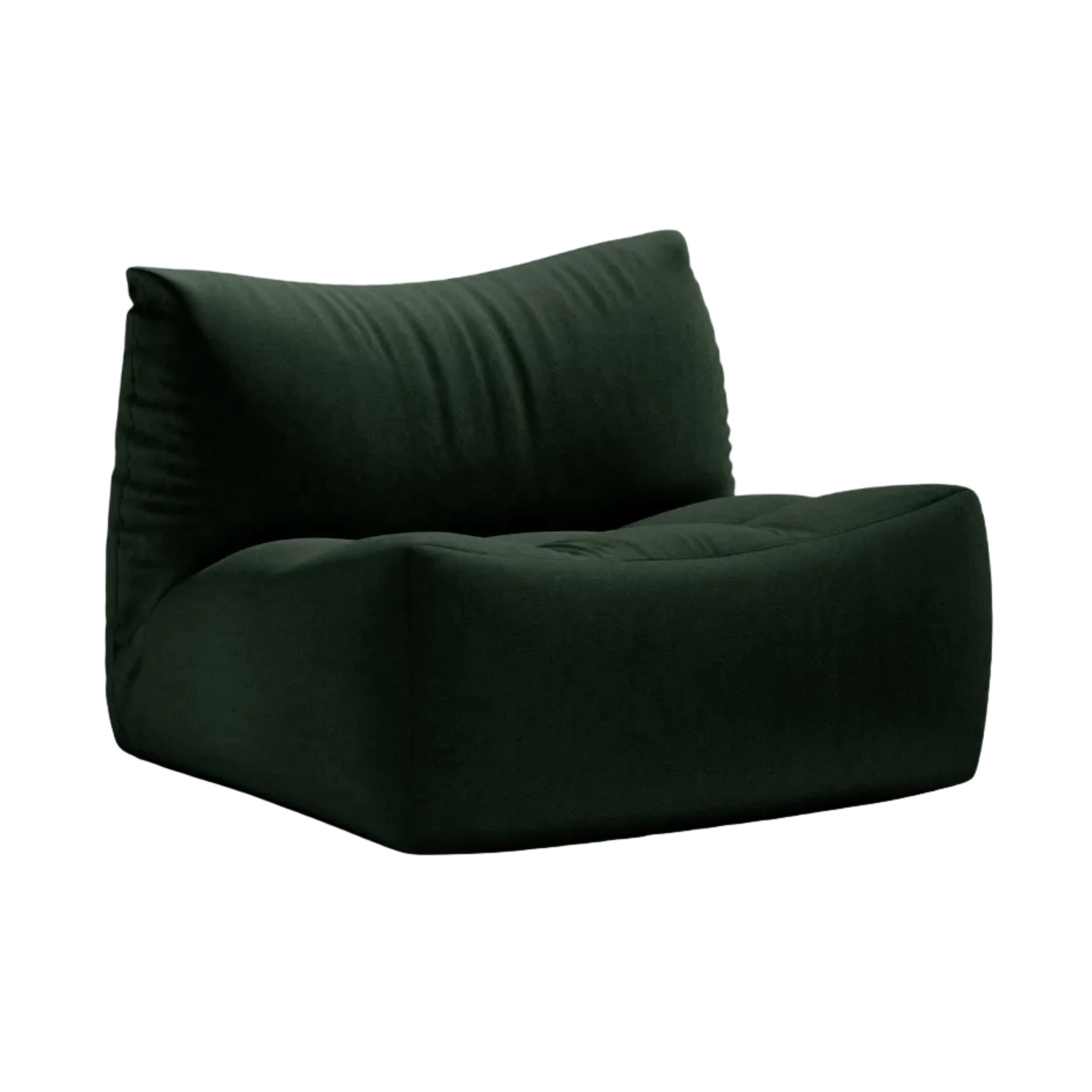 Velvet Armchair TOVE Bottle Green