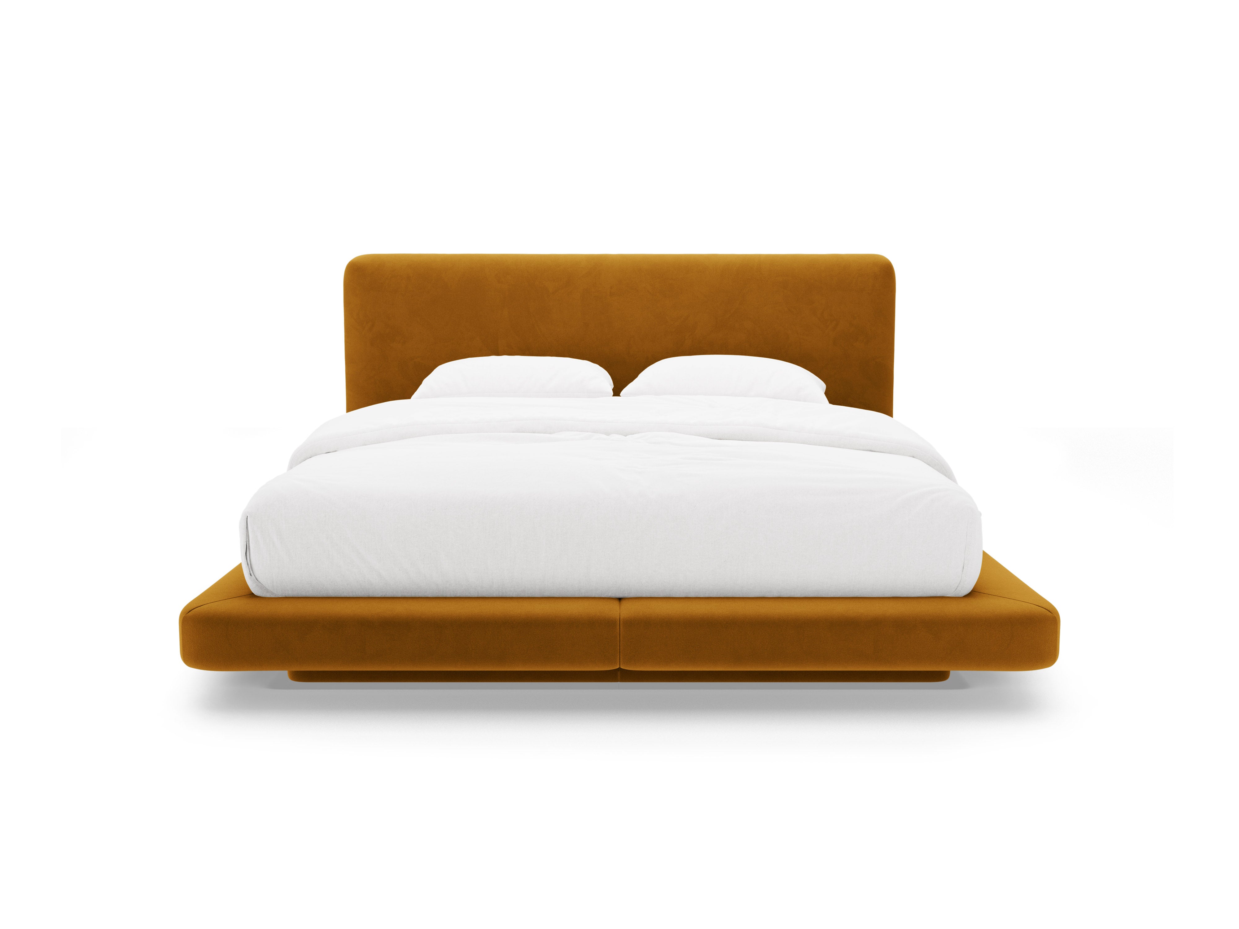 LINEA Velvet Bed Mustard