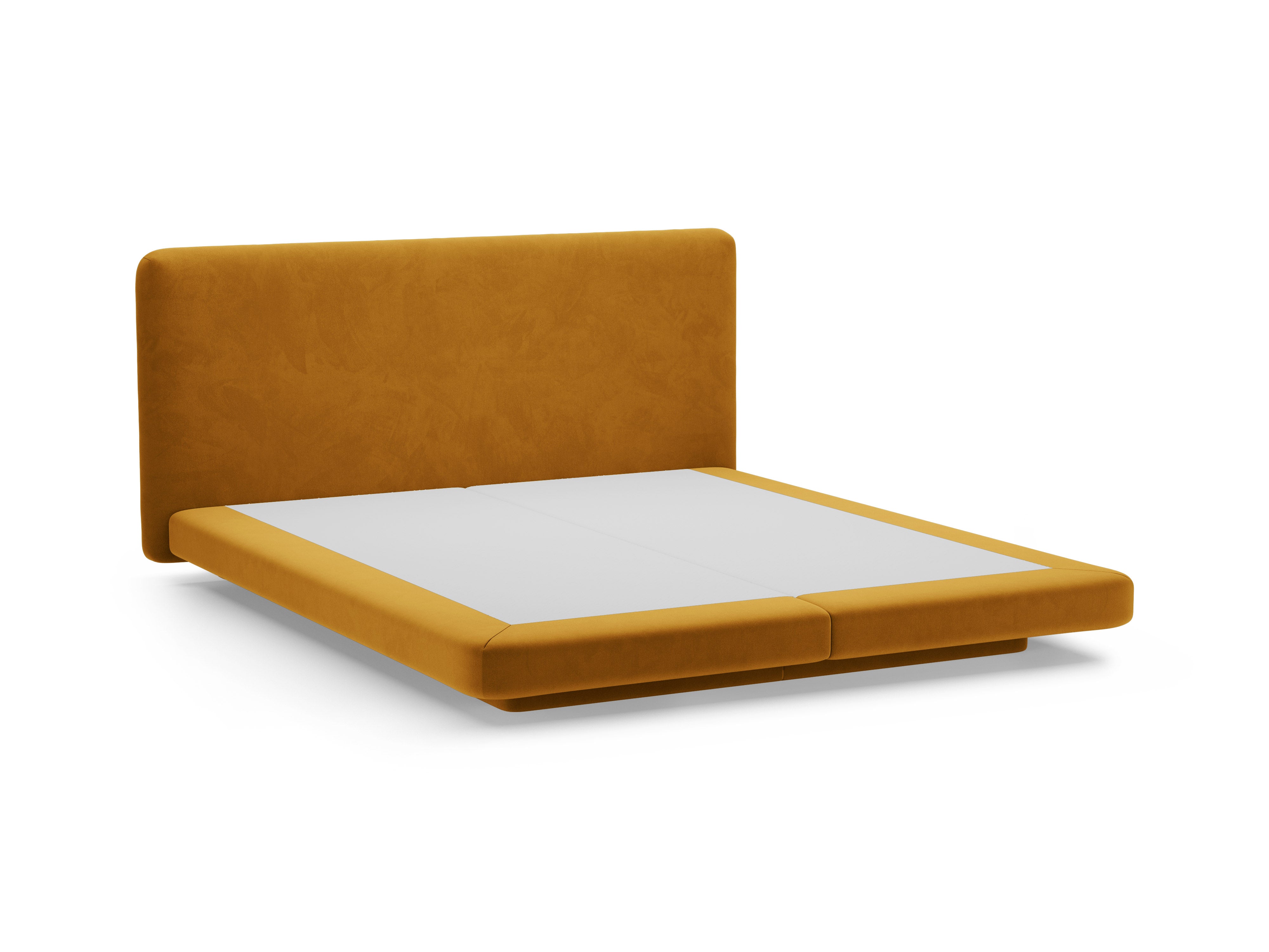LINEA Velvet Bed Mustard