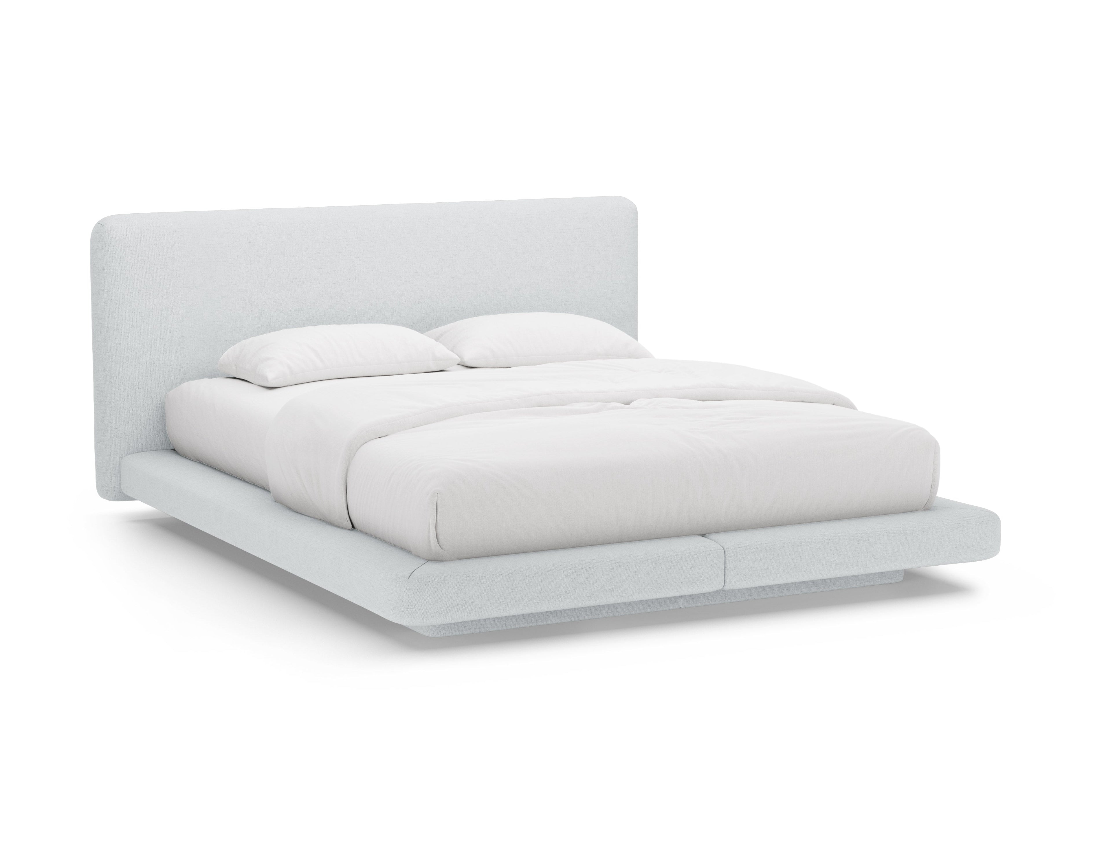 LINEA bed light gray