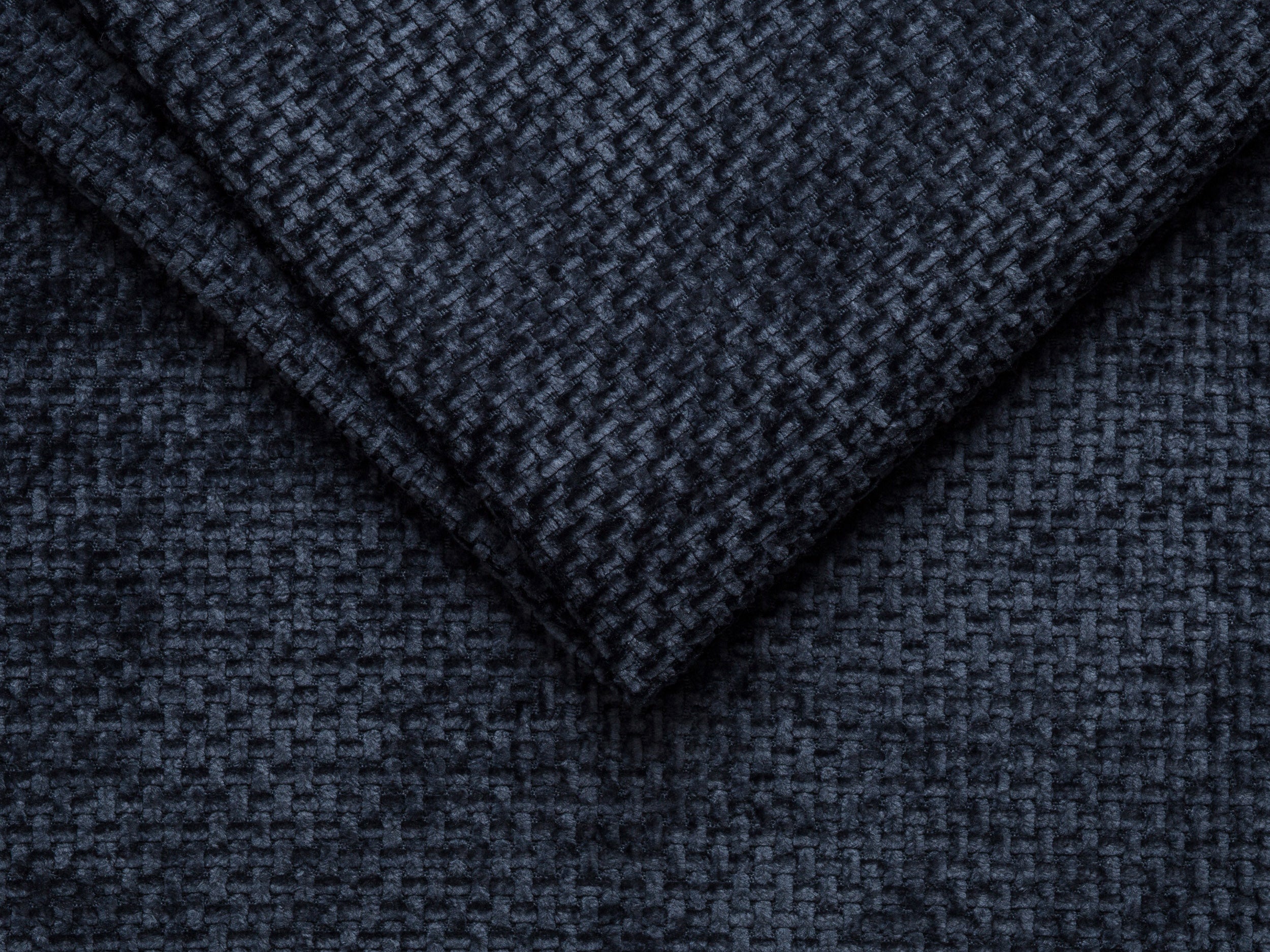 WHALE Bed Sea Blue Chenille