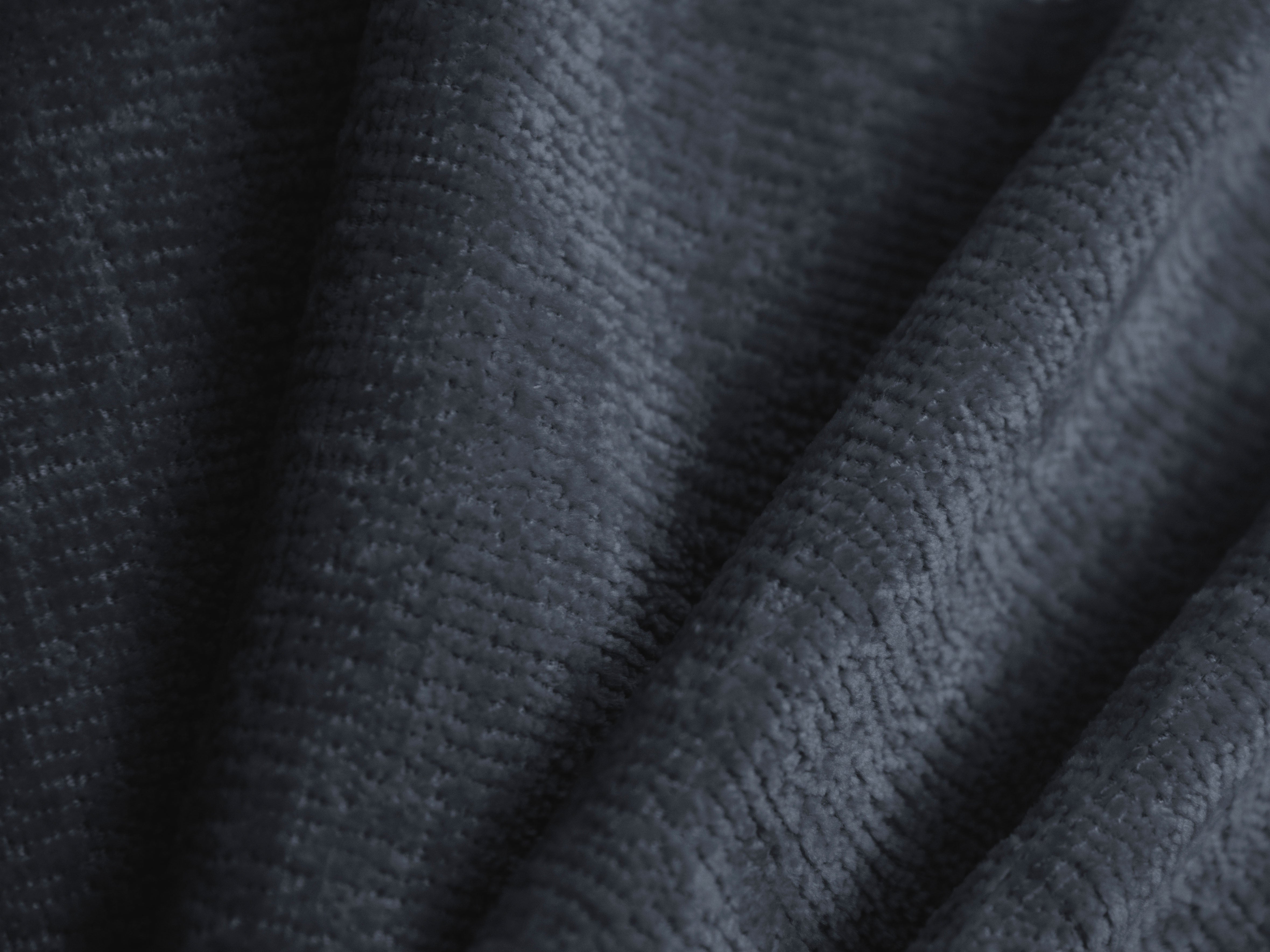 Posteľ SOLANGE tmavomodrý šenil