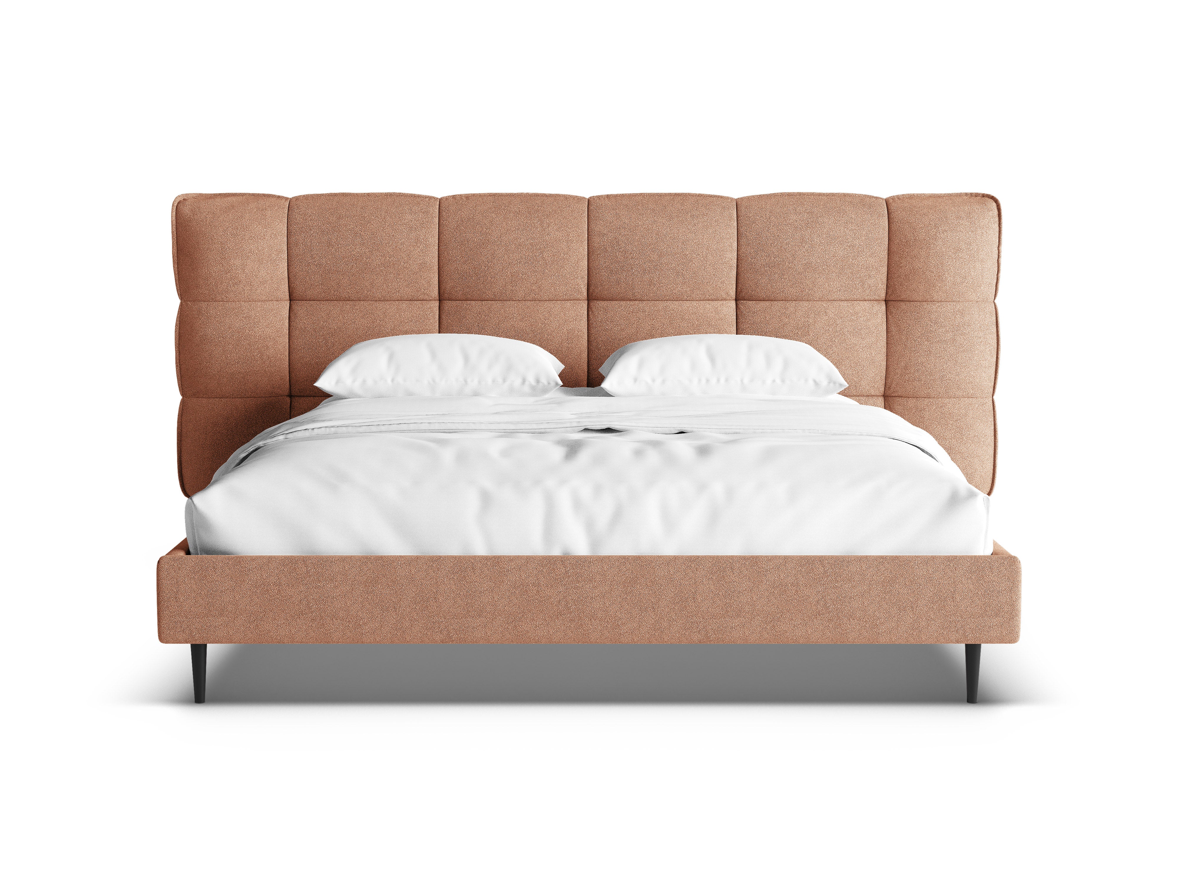 Posteľ ERIC broskyňový boucle