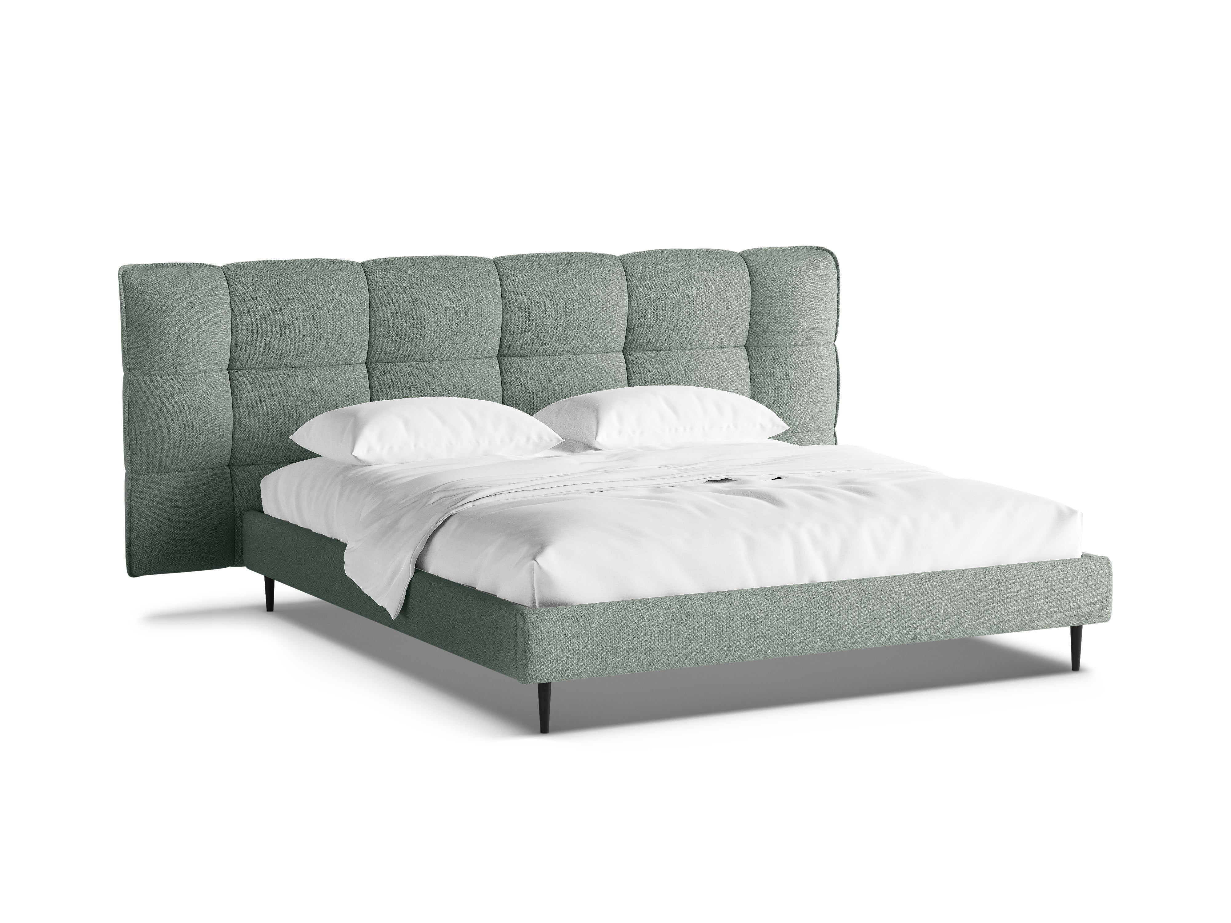 ERIC mint boucle bed