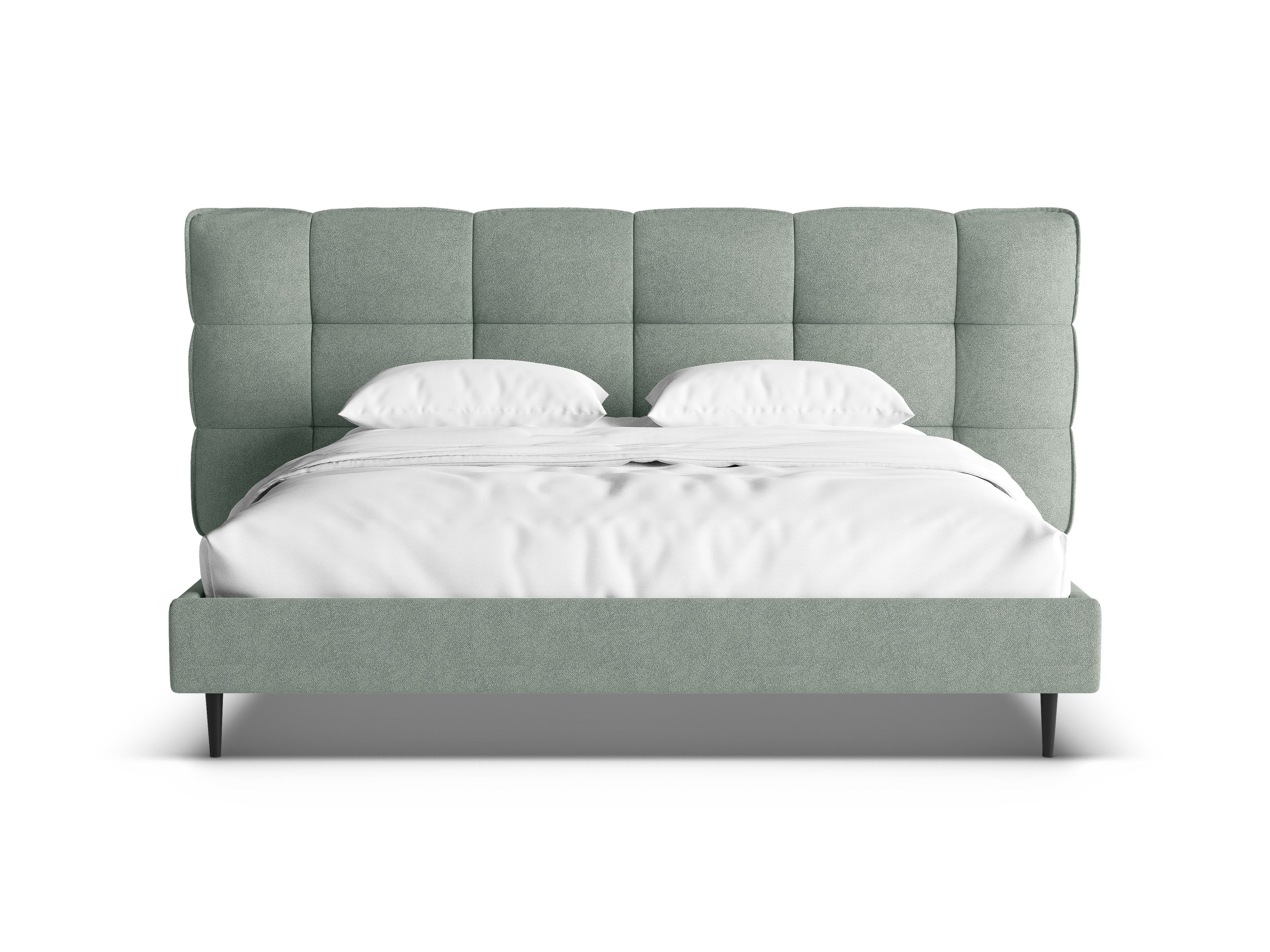 ERIC mint boucle bed